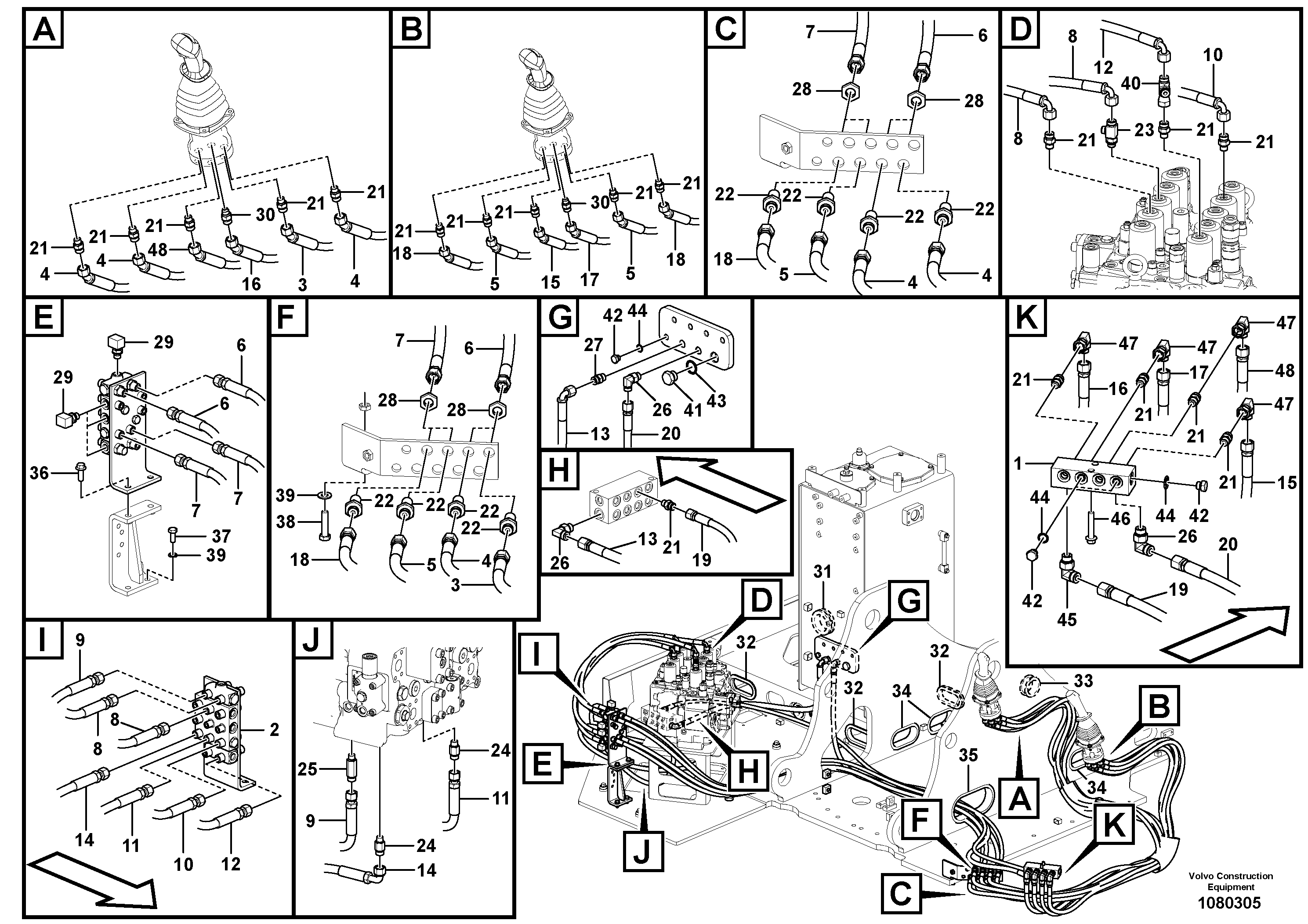 Timing gear casing VOE938273 VOLVO