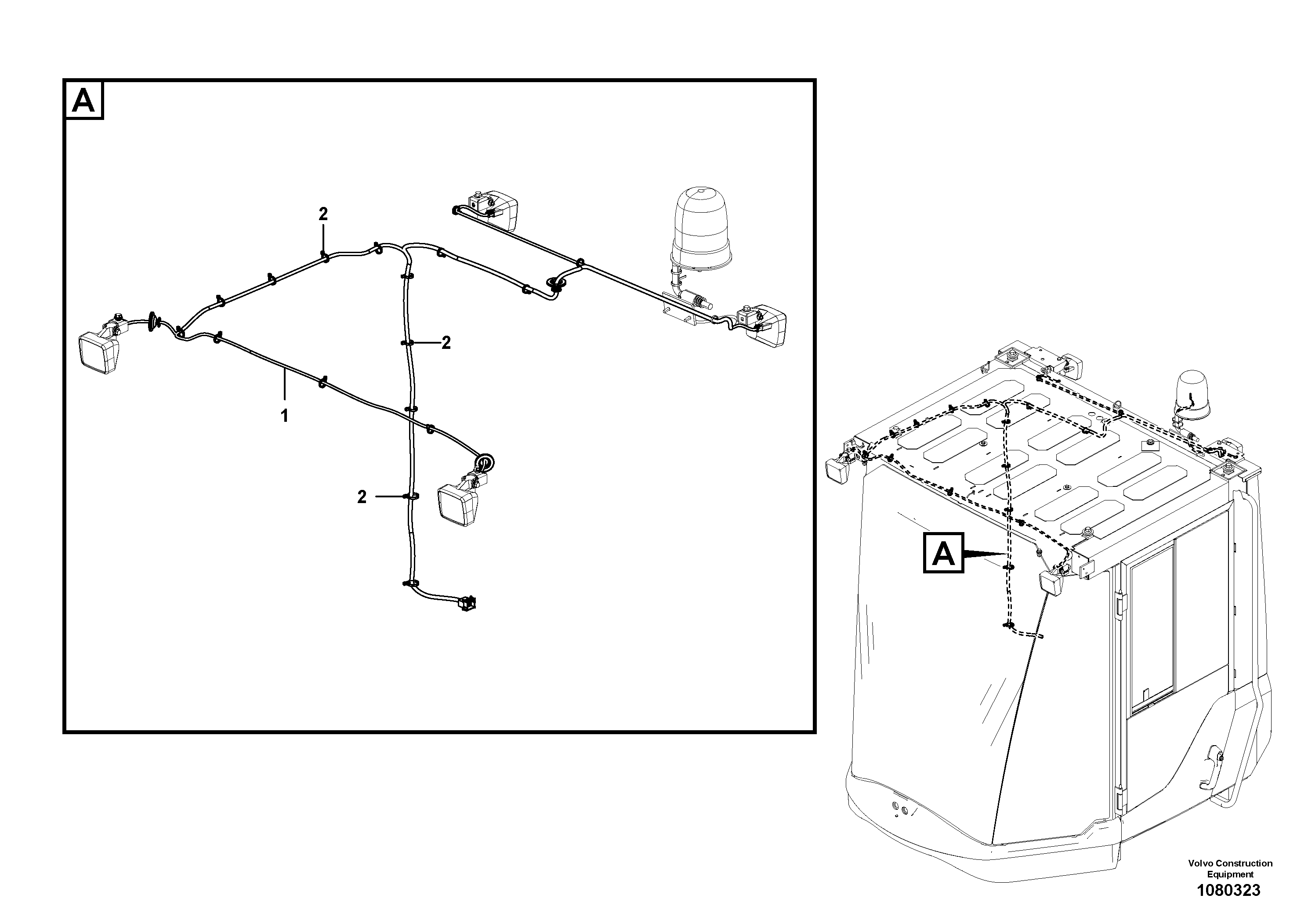 Support Leg VOE12805696 VOLVO