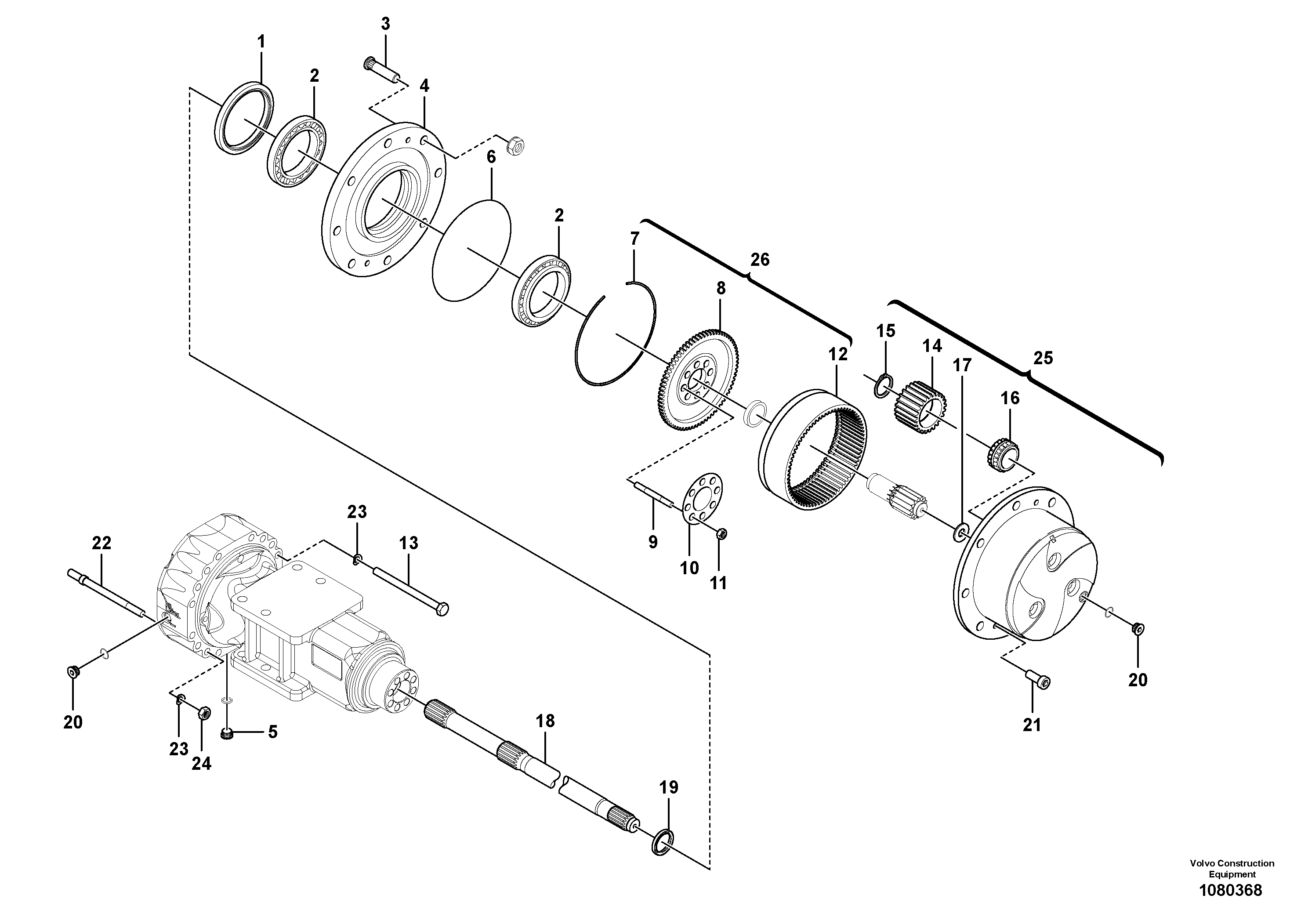 Sleeve VOE17229564 VOLVO
