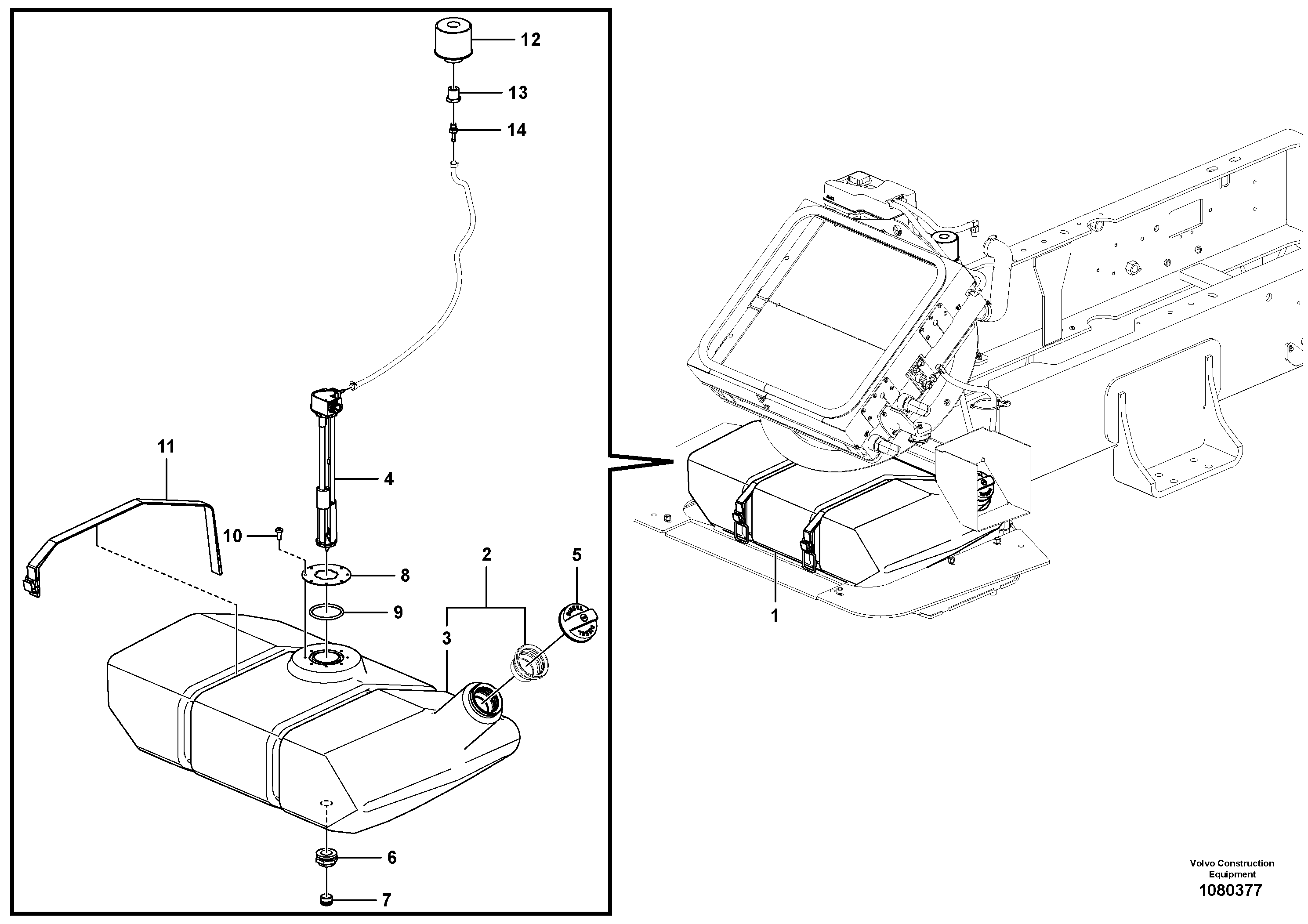 Coal Bucket VOE12814686 VOLVO