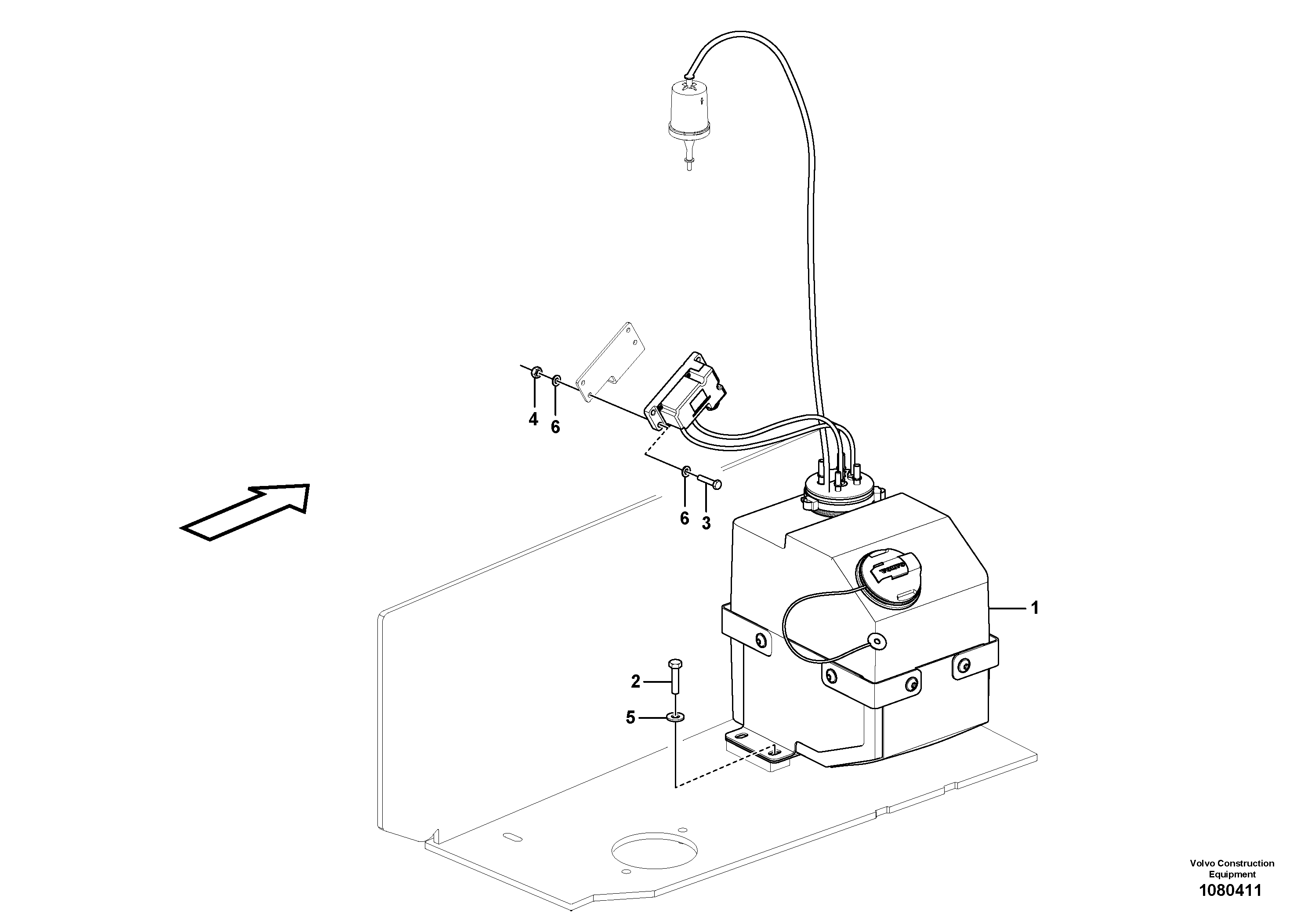 Frame, Lh VOE17473836 VOLVO