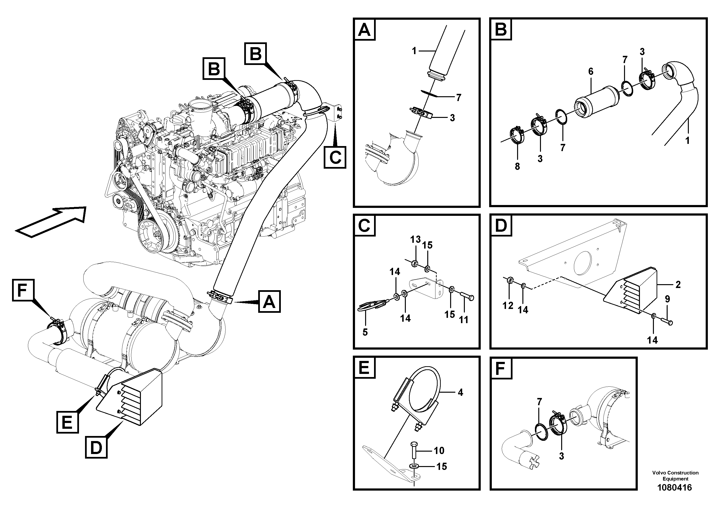 Axle Casing VOE12804563 VOLVO