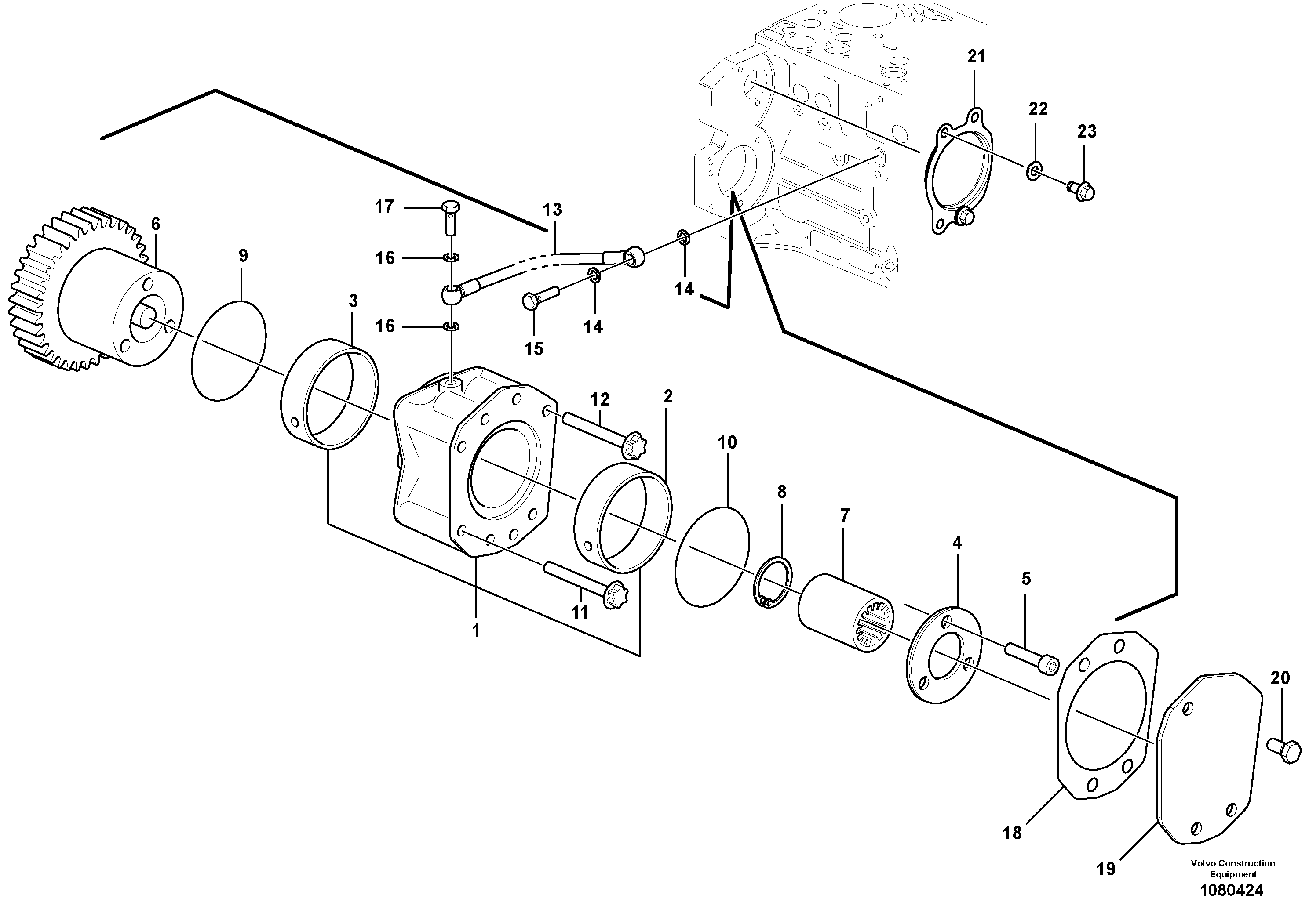 Telescopic Arm VOE22284378 VOLVO