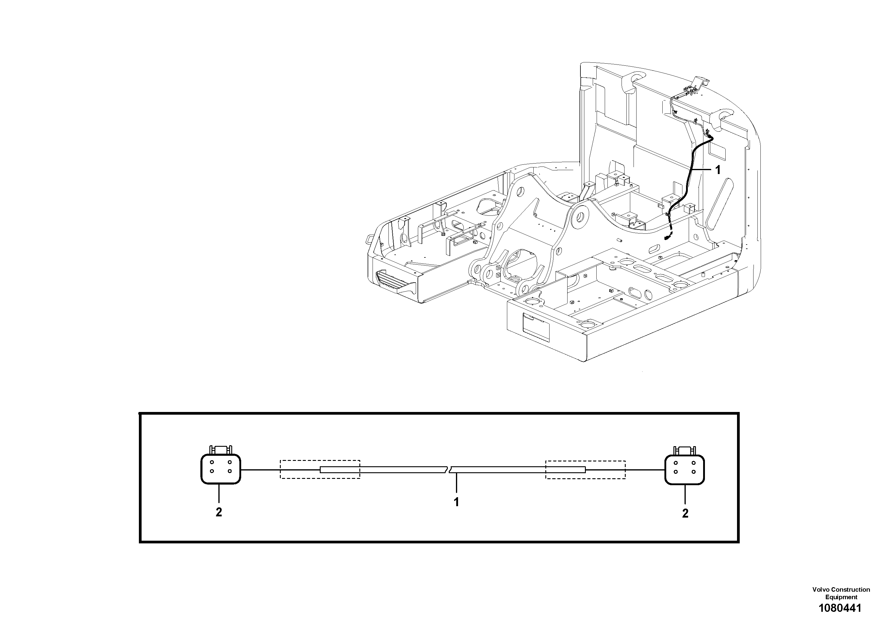 Support Leg VOE14700001 VOLVO