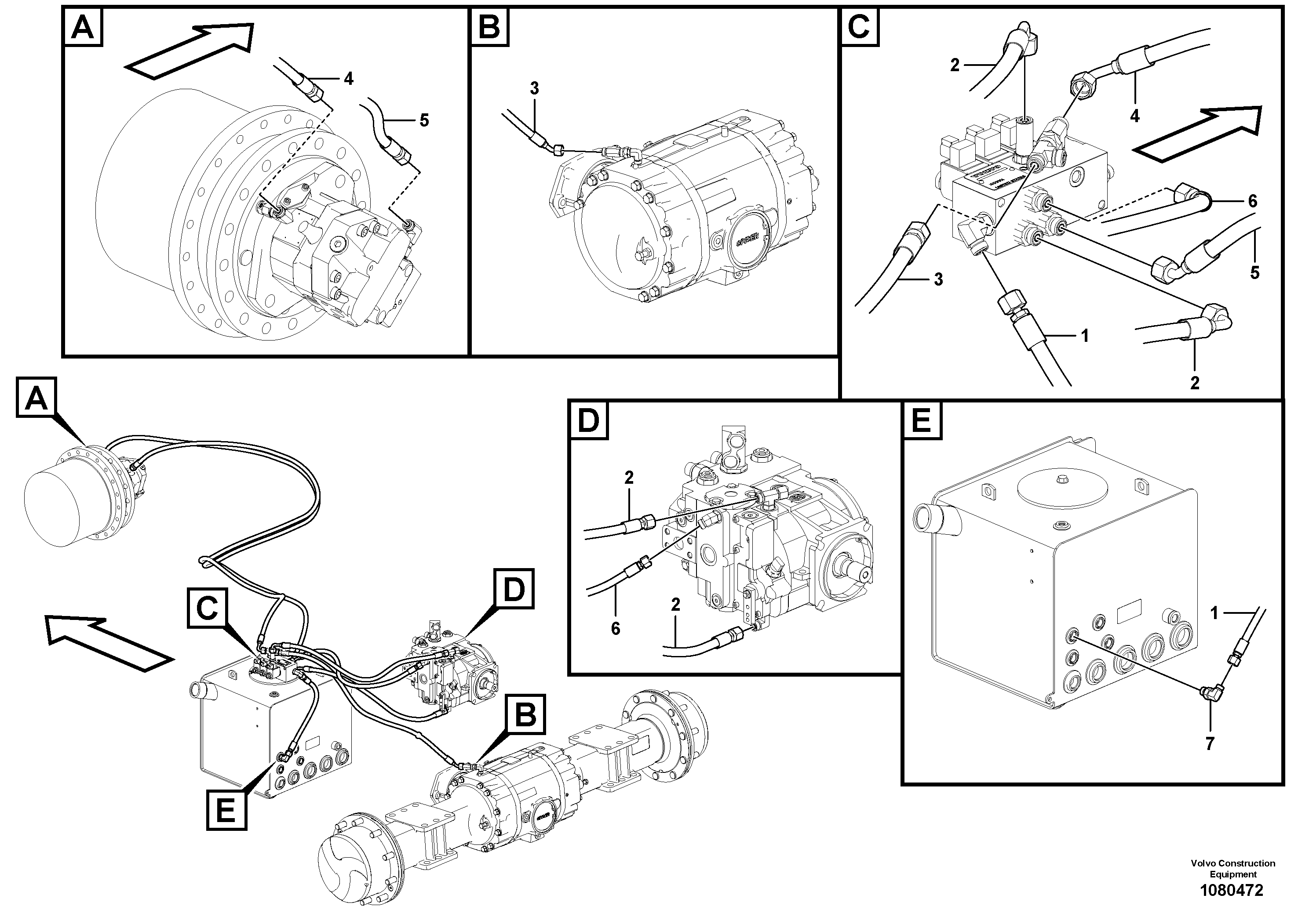 Timing gear casing RM46670683 VOLVO