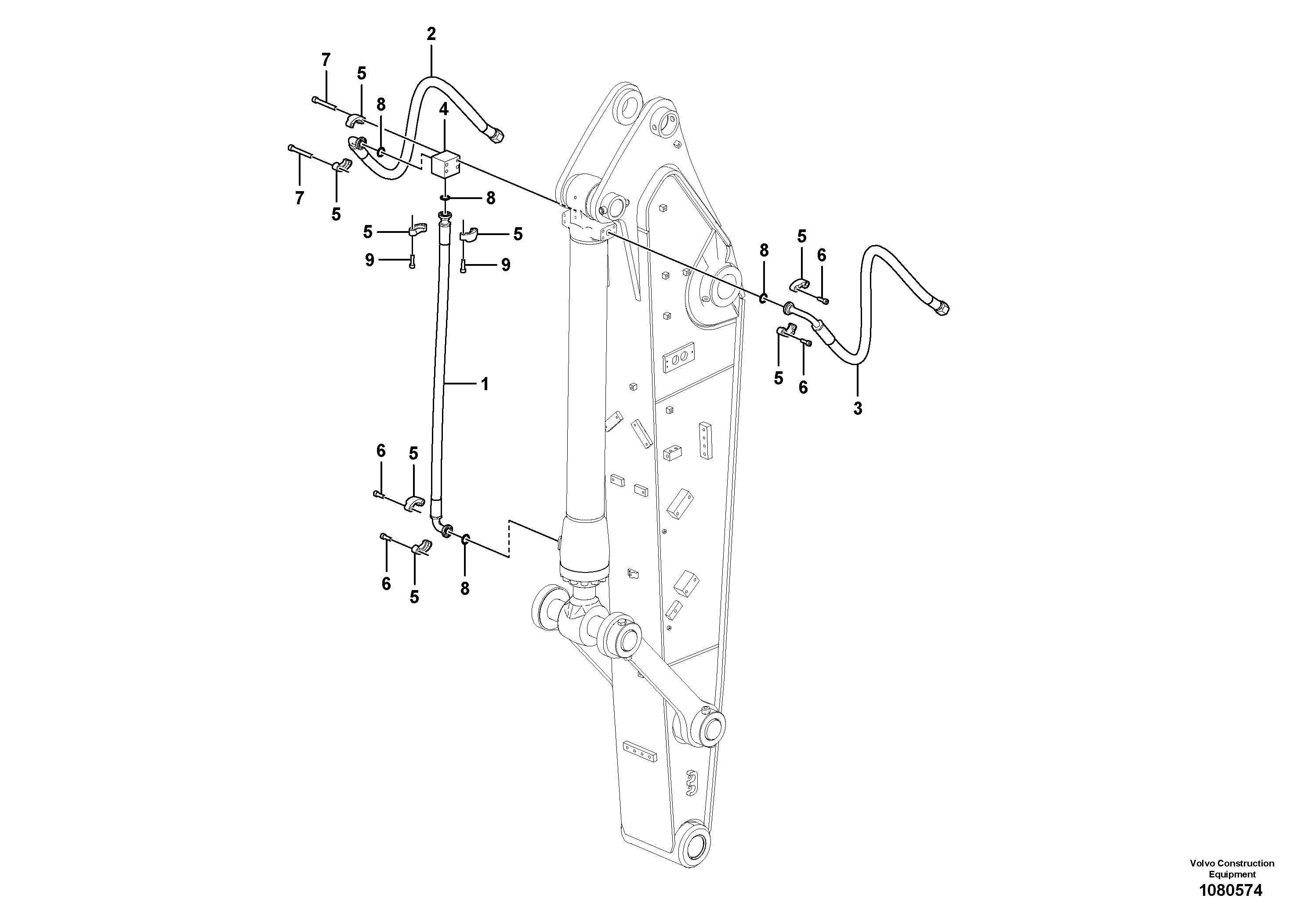 Timing gear casing VOE14728592 VOLVO
