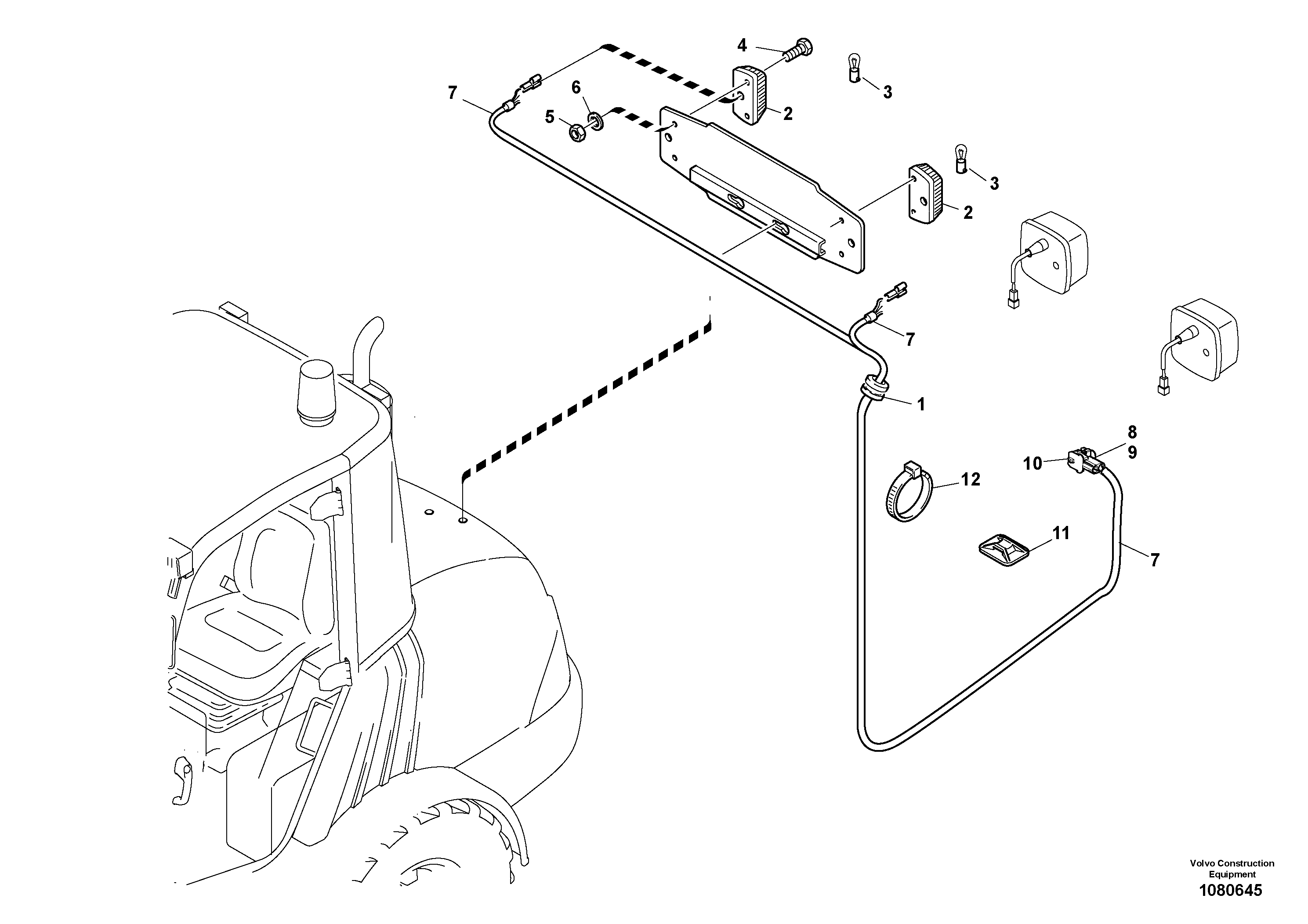 Steering Column VOE/ZM15215396 VOLVO