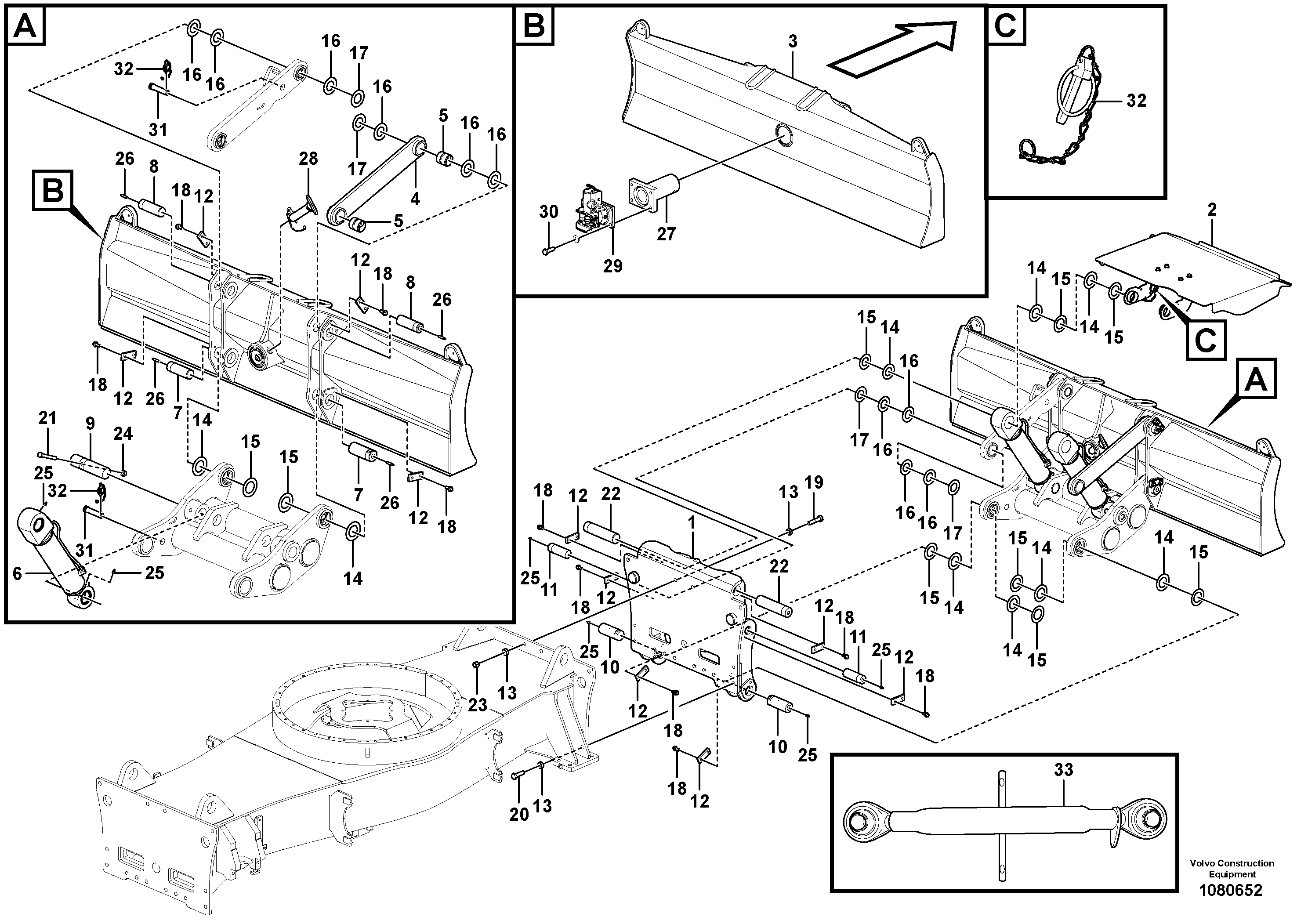 Swg Lk Cylinder VOE14685802 VOLVO