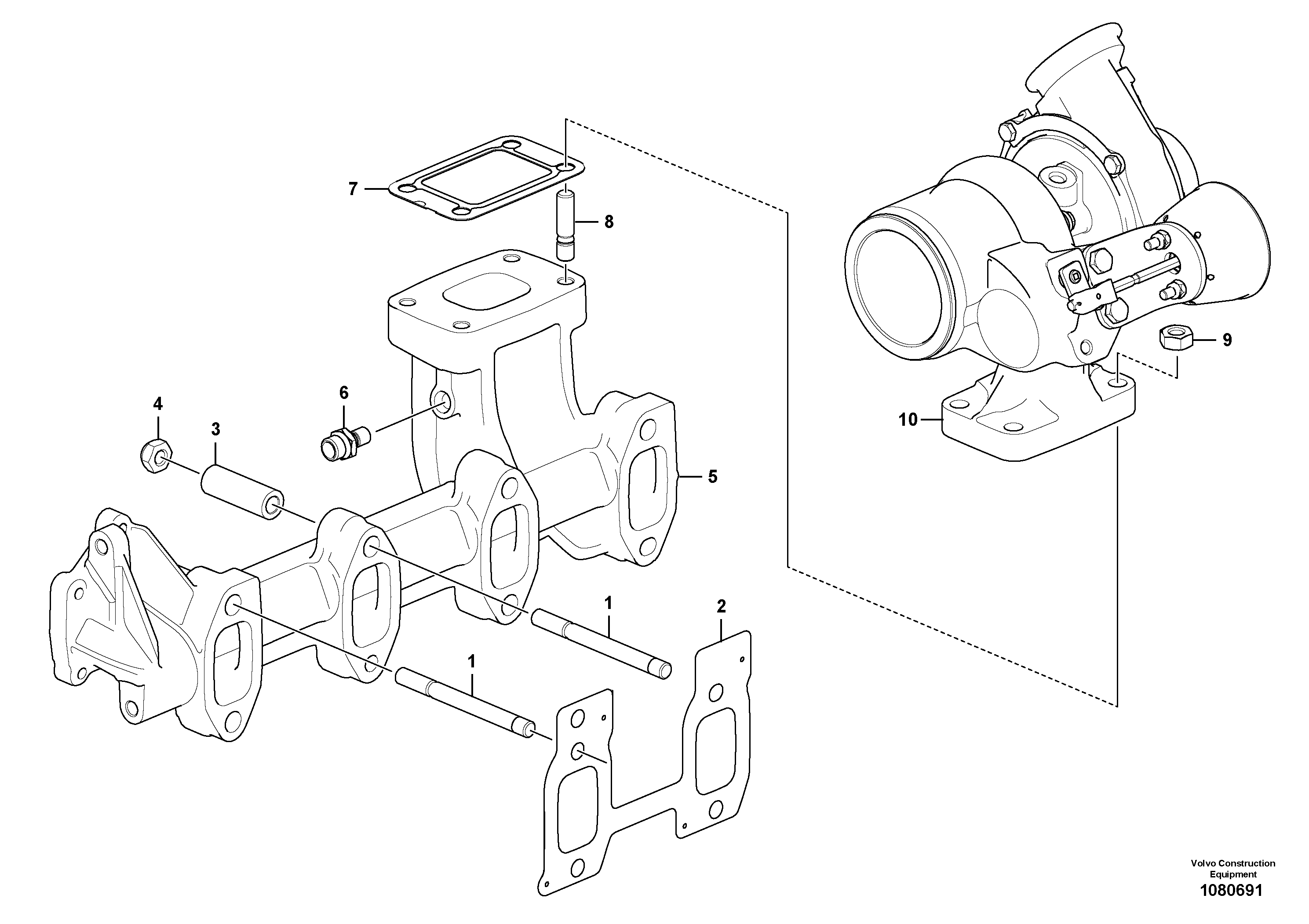 Axle Casing VOE22342467 VOLVO