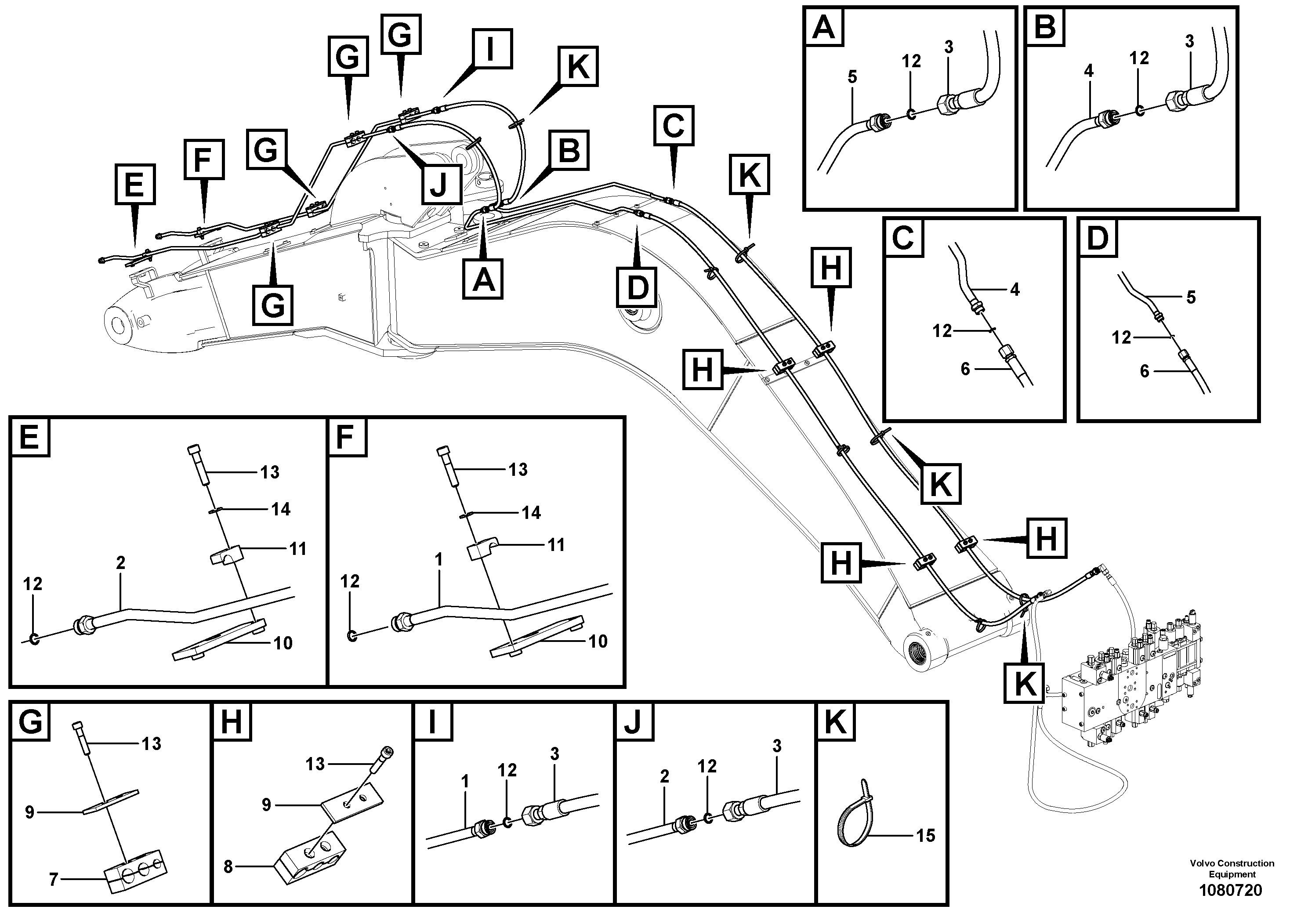 Timing gear casing VOE14700783 VOLVO