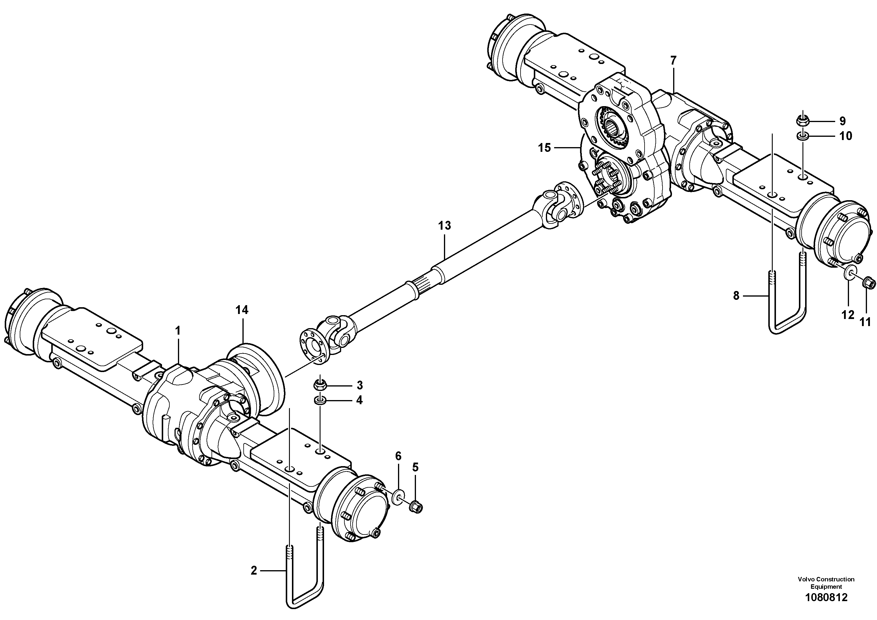 Bearing Flange VOE15230655 VOLVO