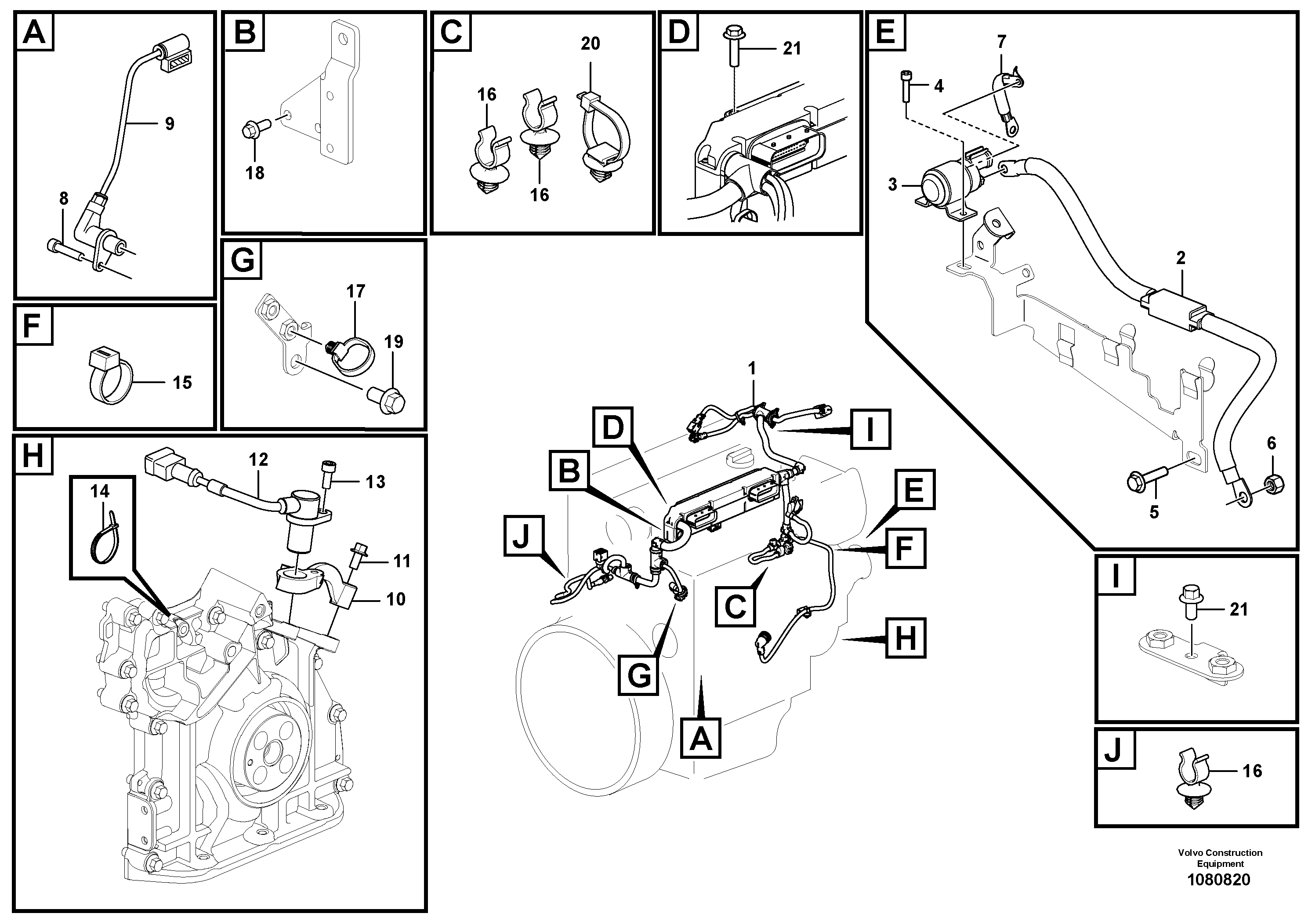 Support Leg VOE23388147 VOLVO