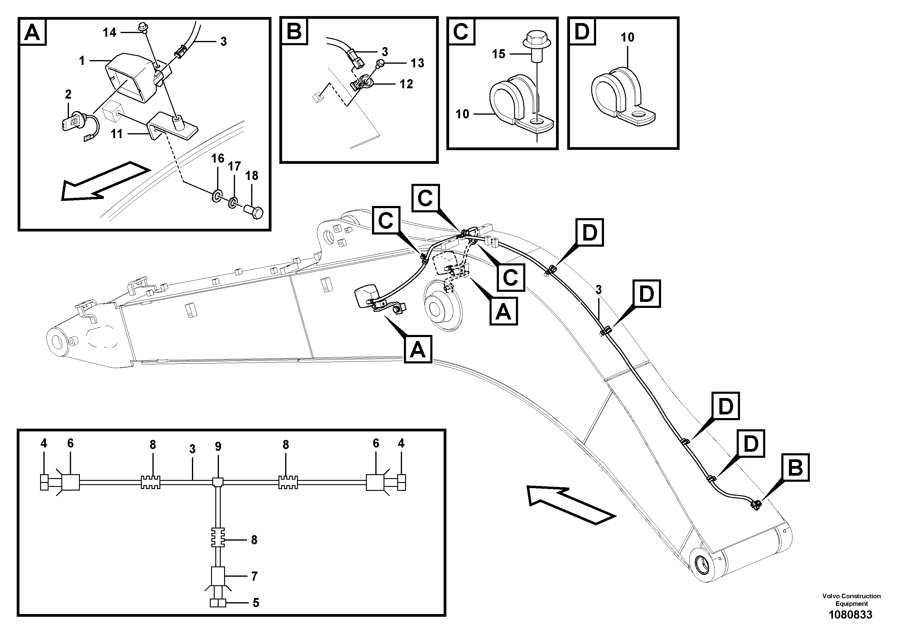 Support Leg VOE14672809 VOLVO