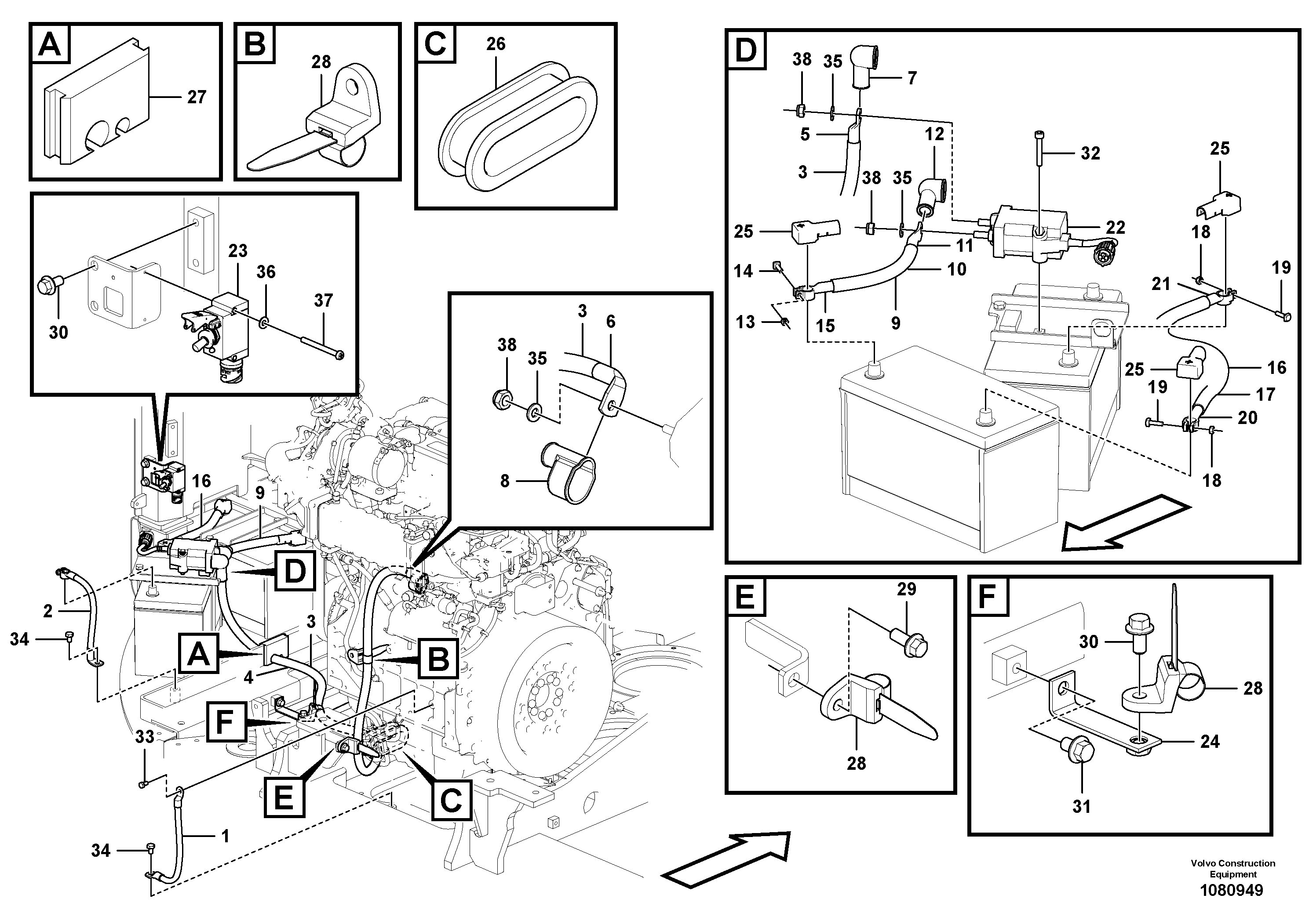 Brush Bearing VOE14678531 VOLVO