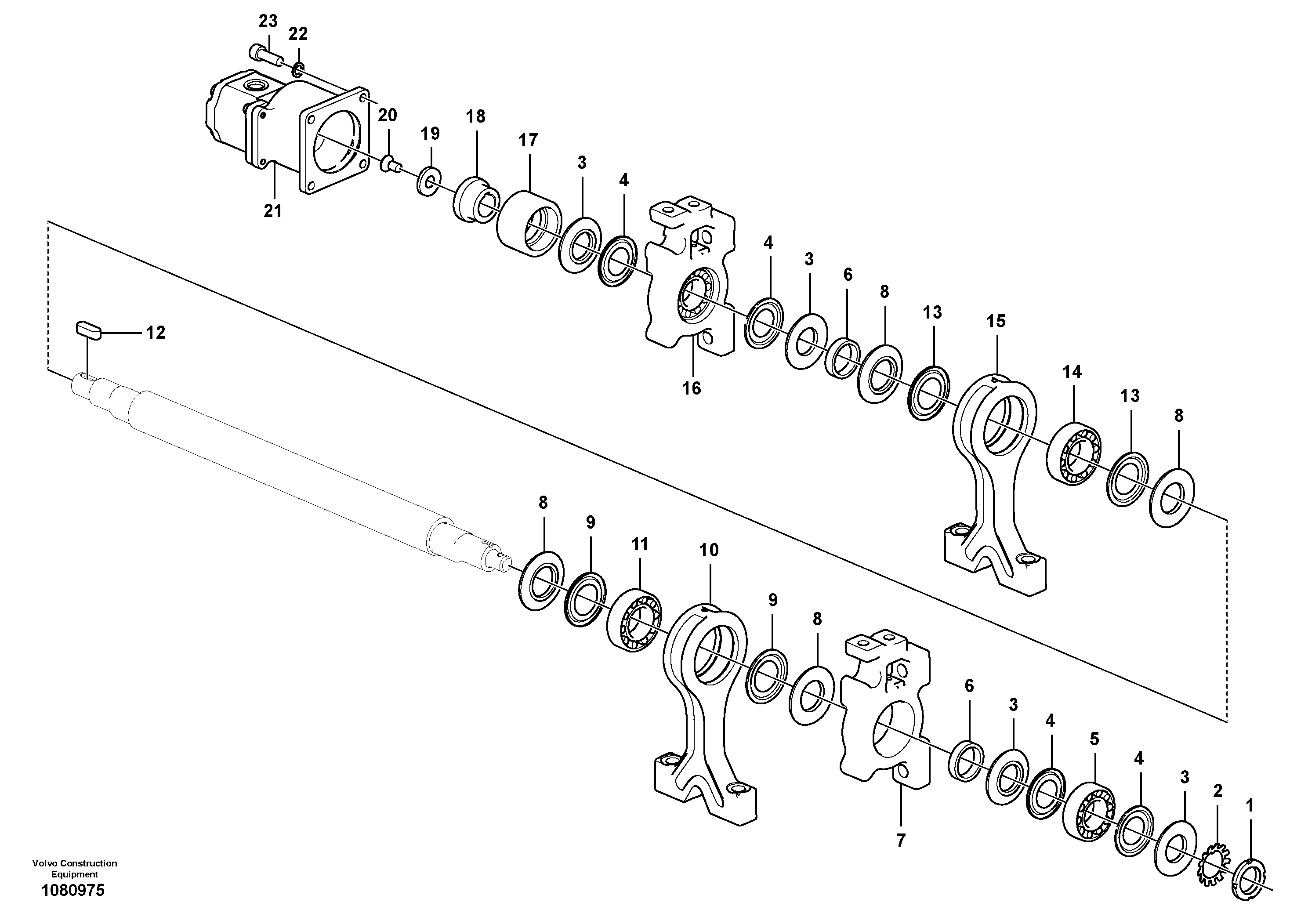 Opr Cylinder VOE12793331 VOLVO