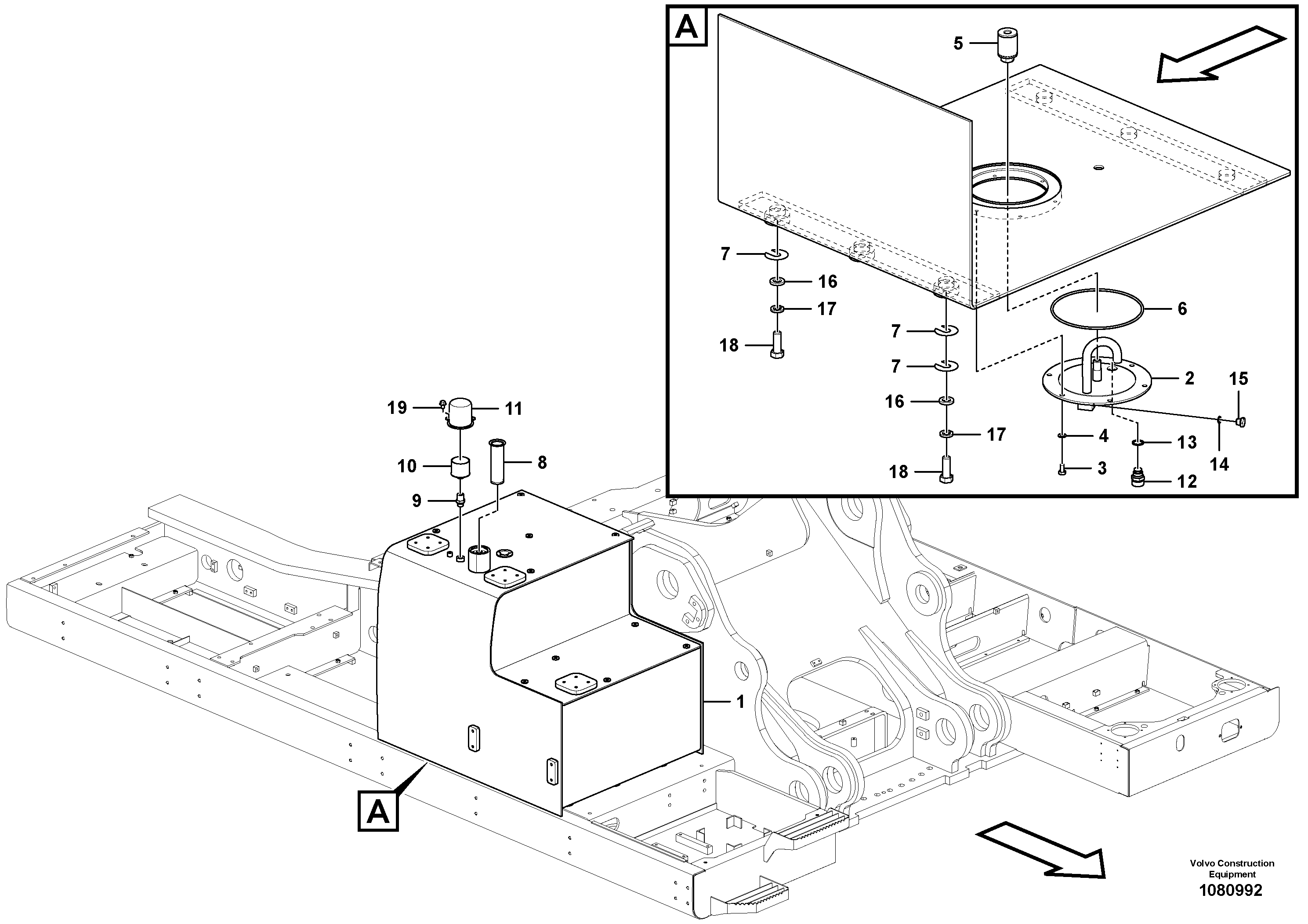 Frame, Lh VOE14714386 VOLVO
