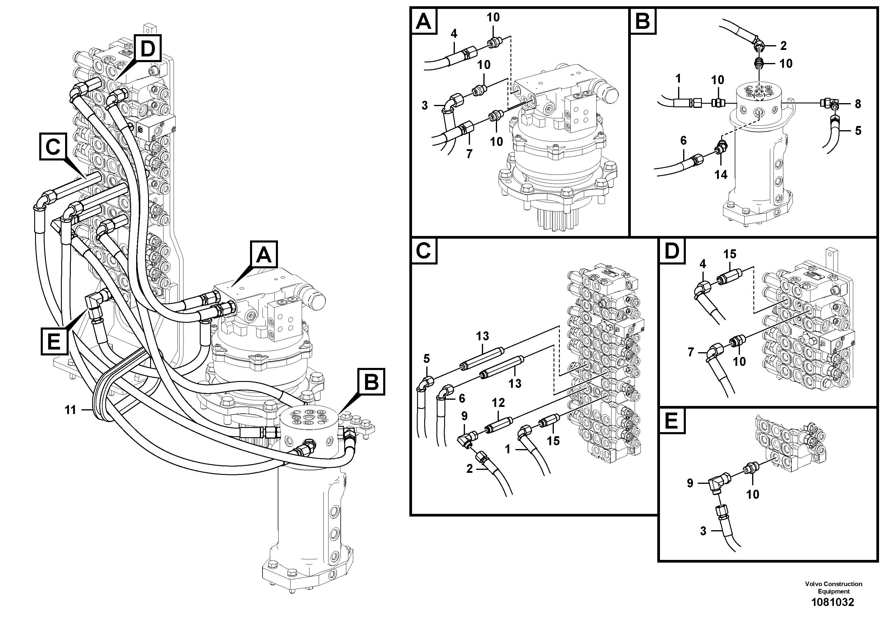 Timing gear casing VOE938359 VOLVO