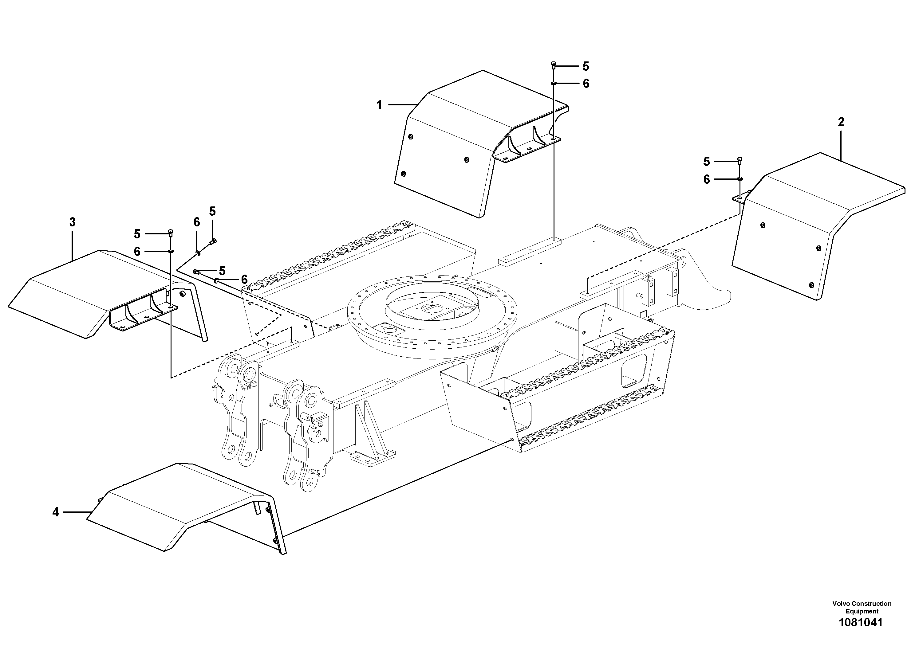 Shaft brake VOE14706030 VOLVO