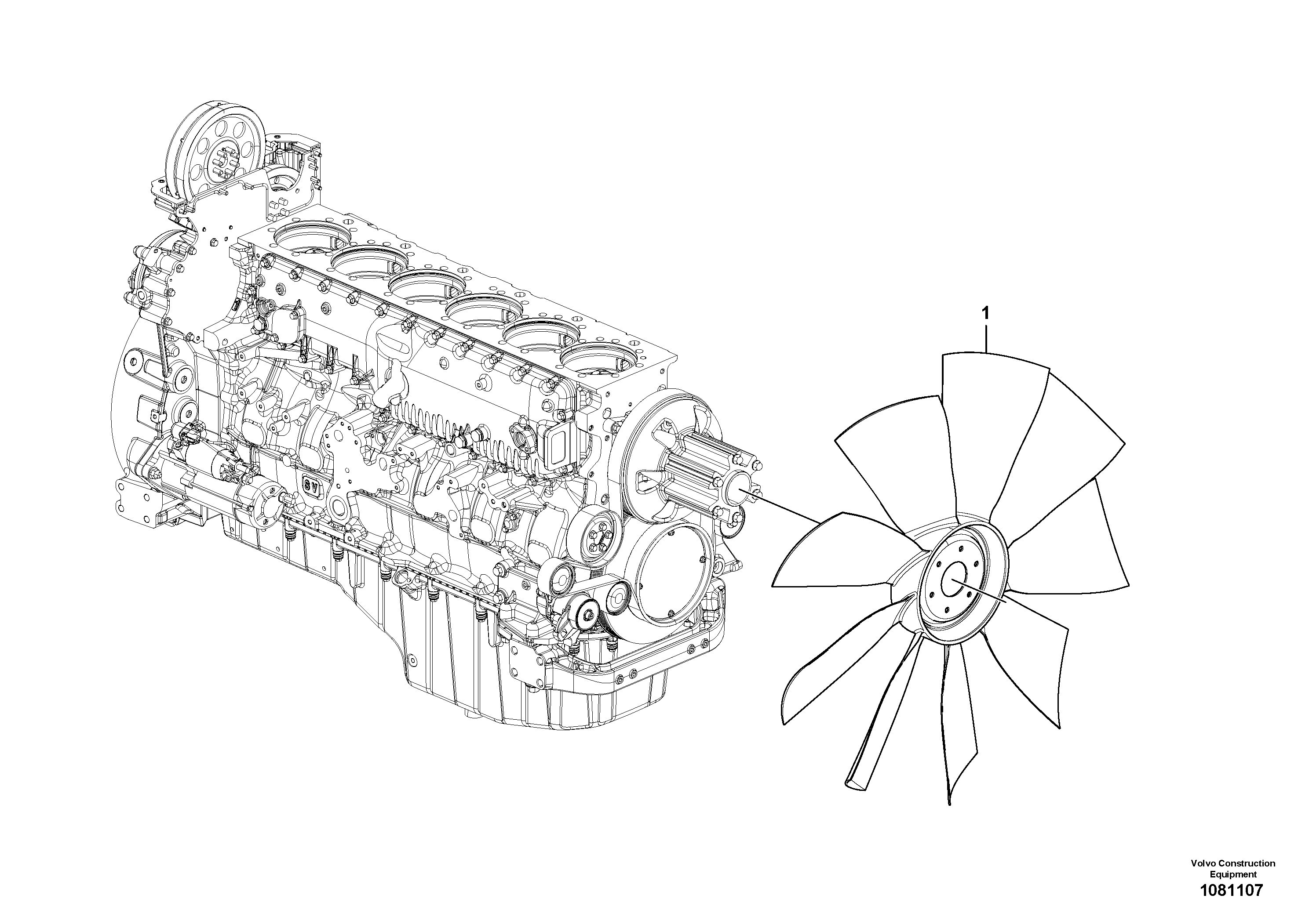 Extension pipe VOE14662126 VOLVO