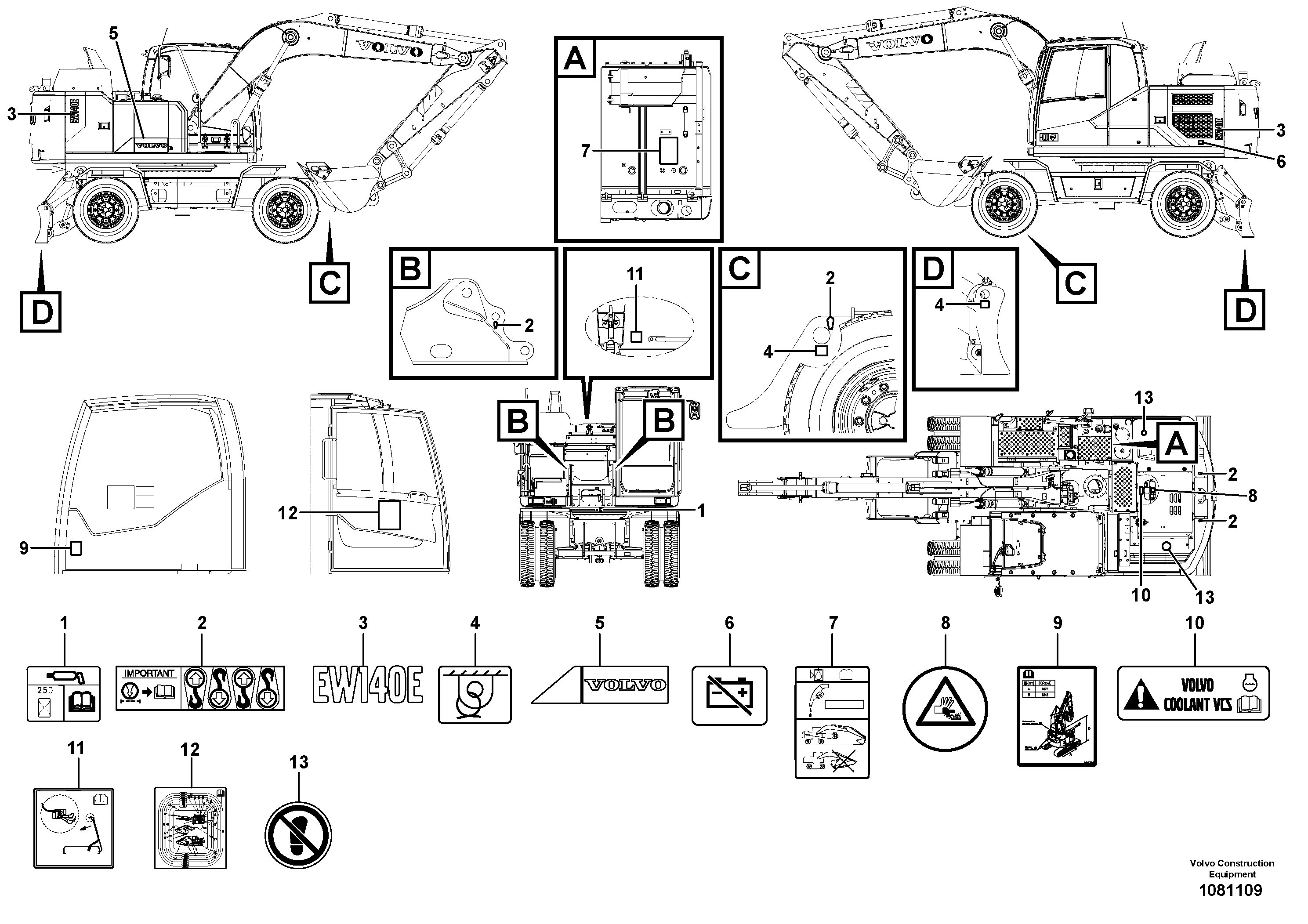 Cylinder Block VOE14691968 VOLVO