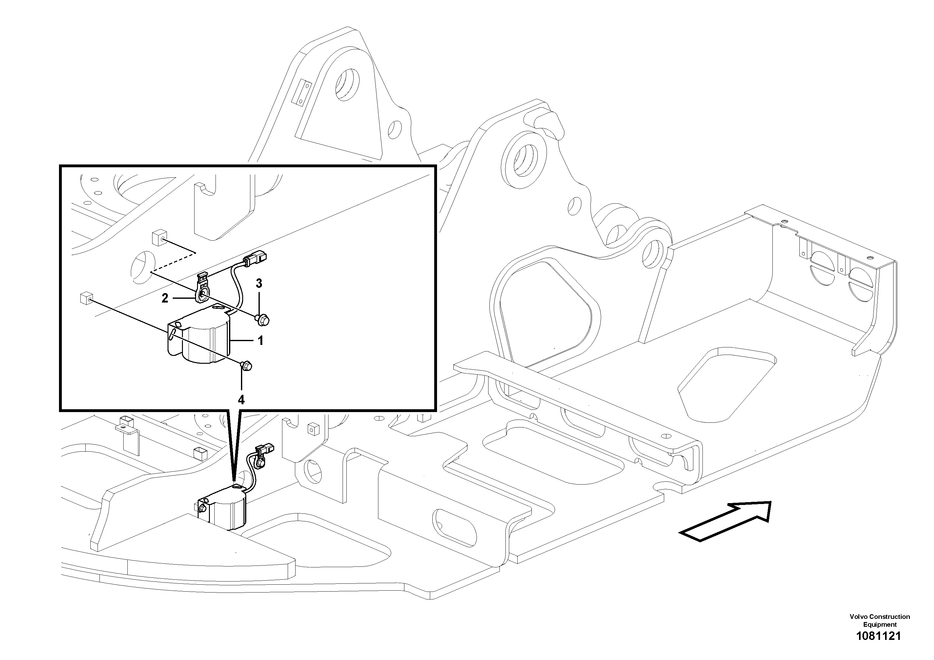 Relay, loud tone horn VOE14700125 VOLVO