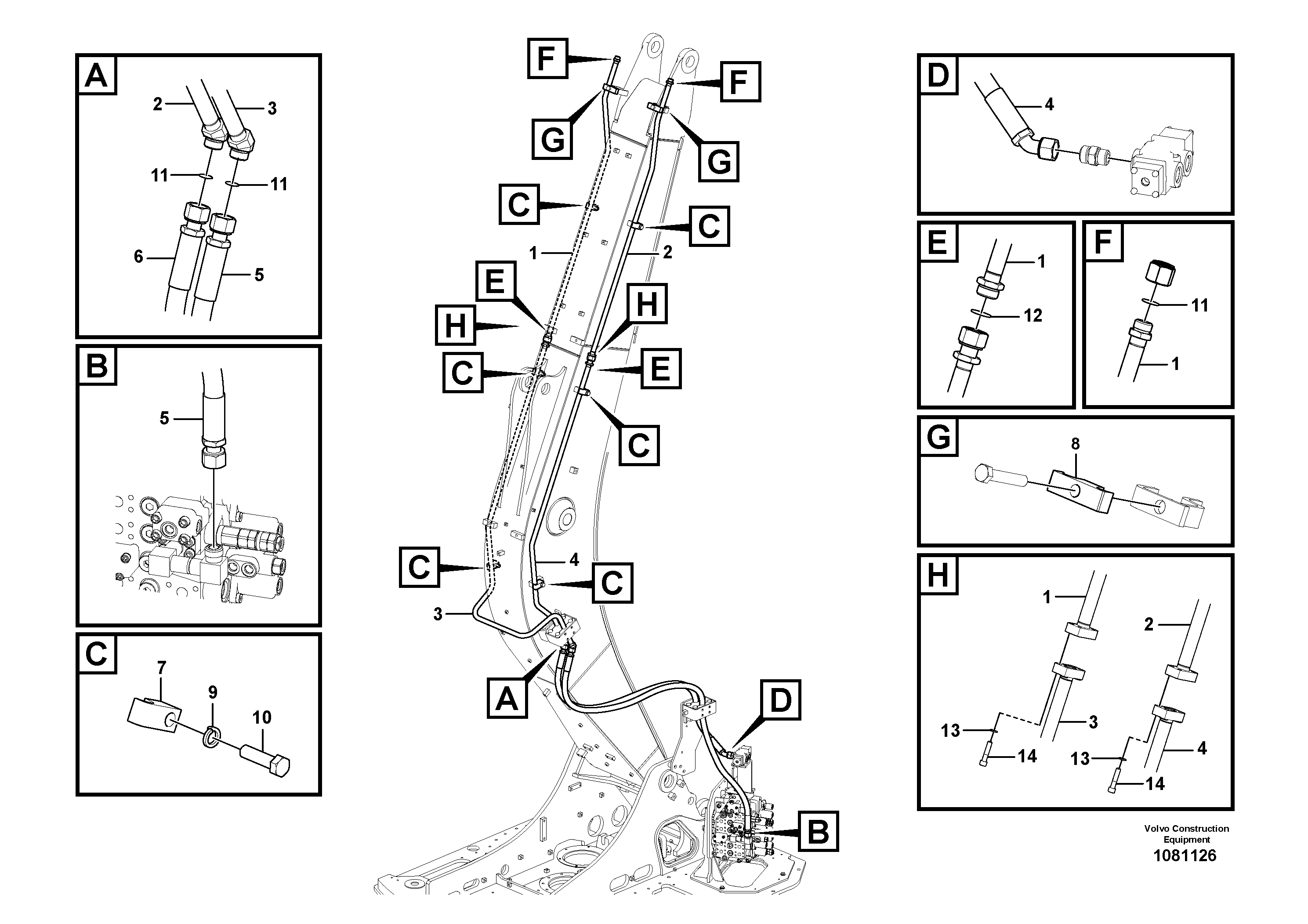 Press. lim. valve VOE14700731 VOLVO