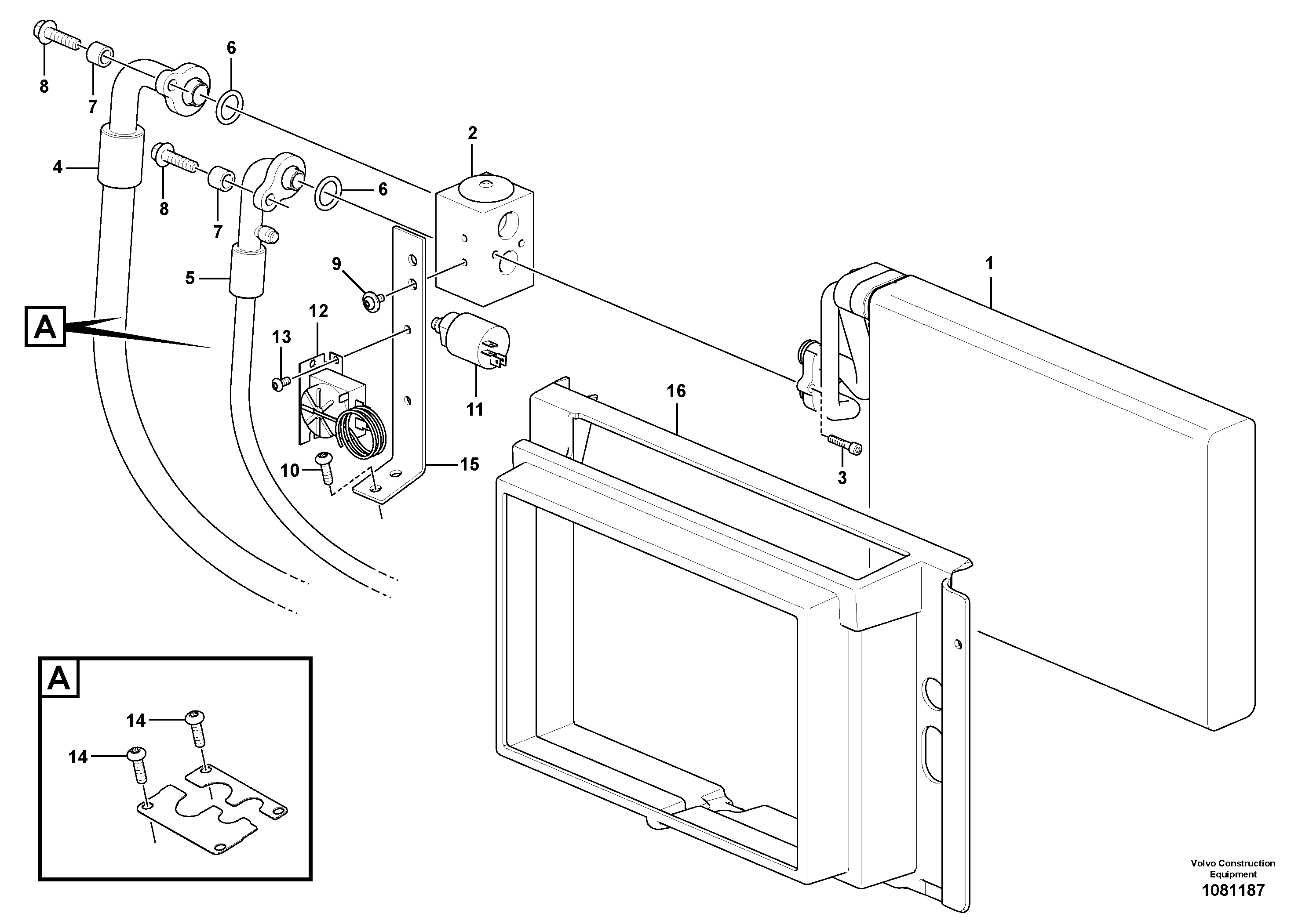 Filler Flap VOE15213544 VOLVO