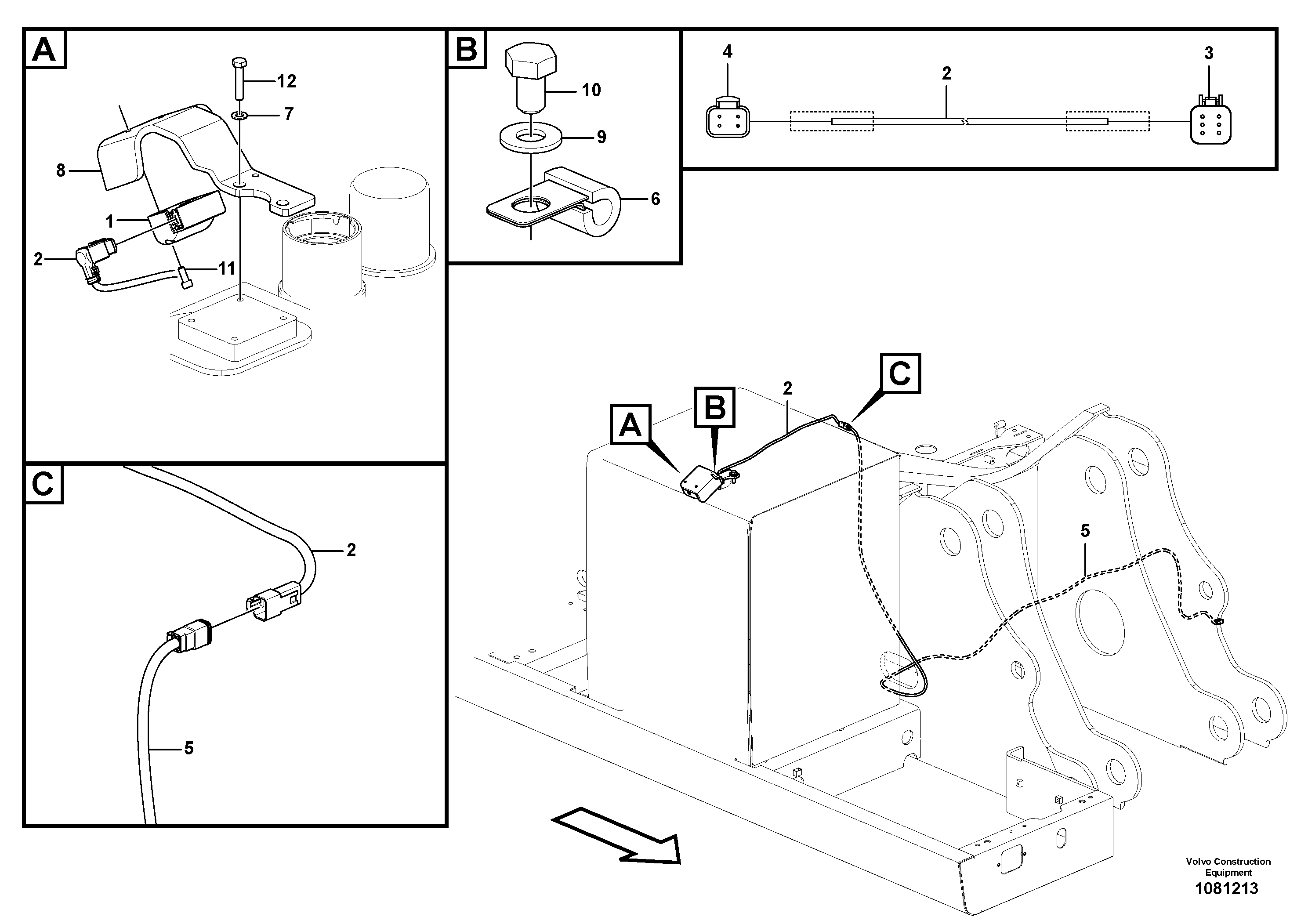 Support Leg VOE14691978 VOLVO