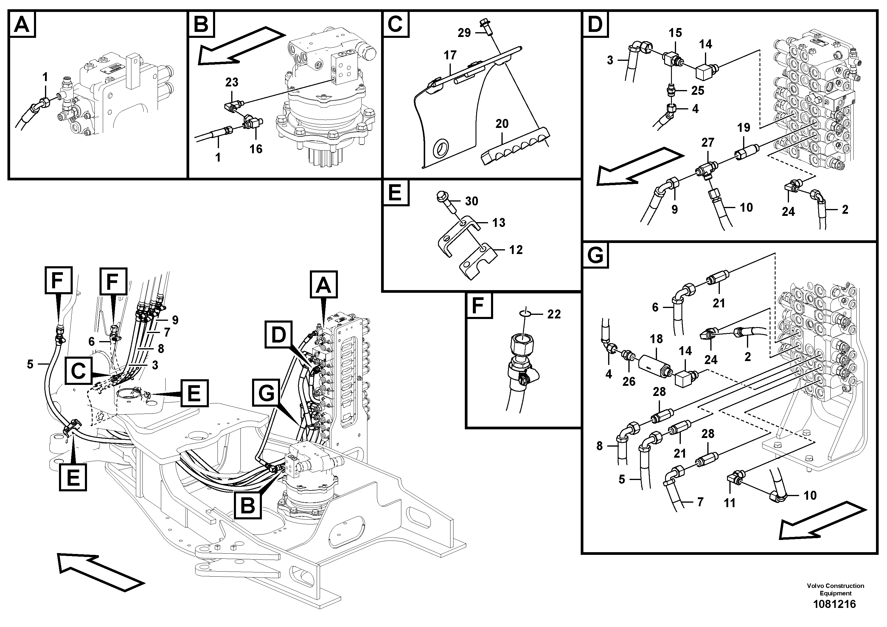 Water pump ger VOE14701379 VOLVO