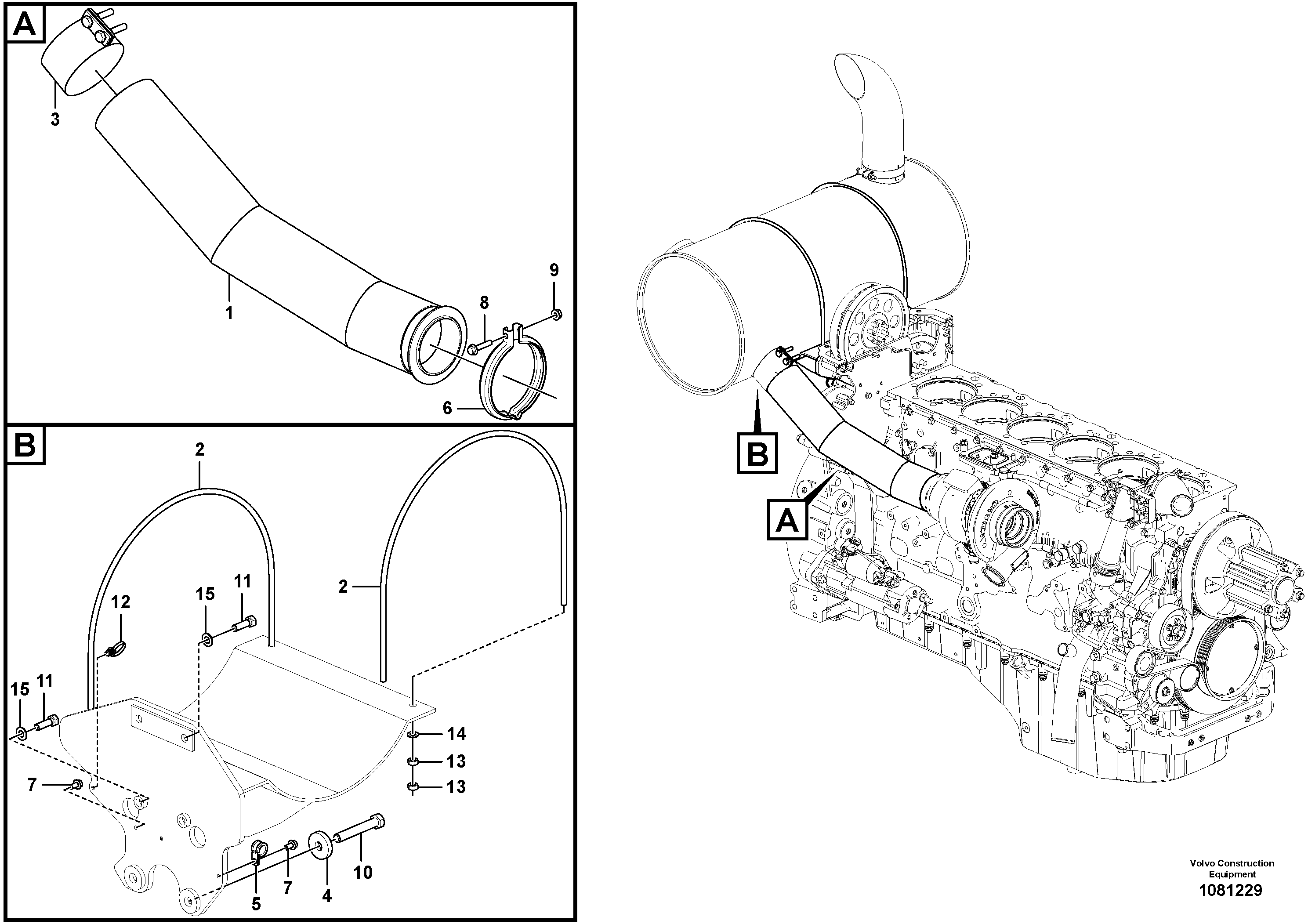 Axle Casing VOE14672930 VOLVO