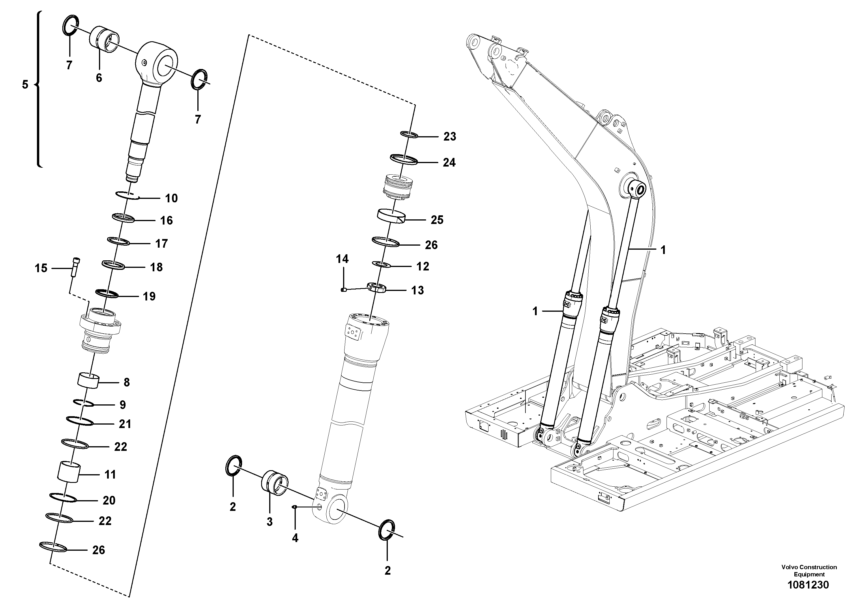 Control panel VOE14672647 VOLVO