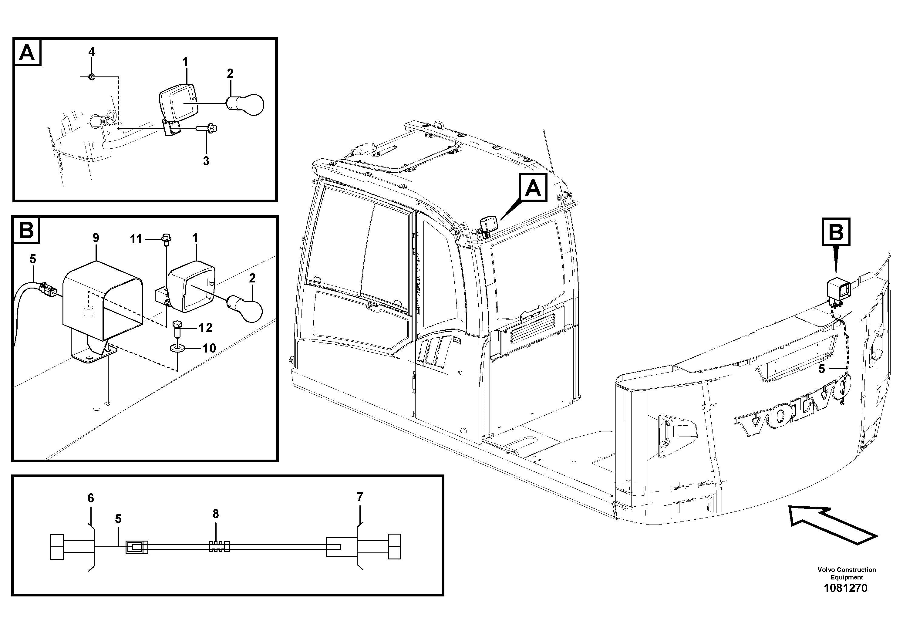 Support Leg VOE14675693 VOLVO
