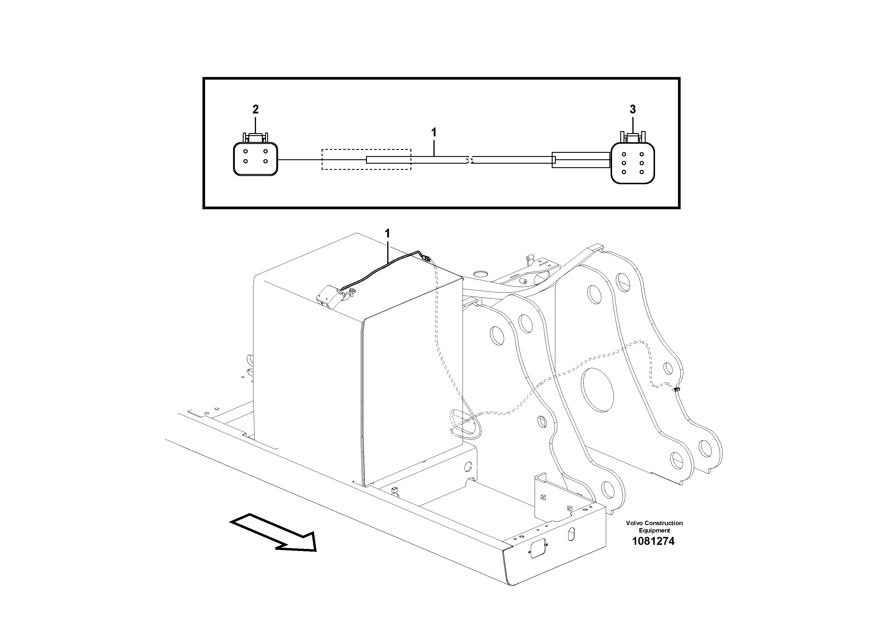 Support Leg VOE14673456 VOLVO