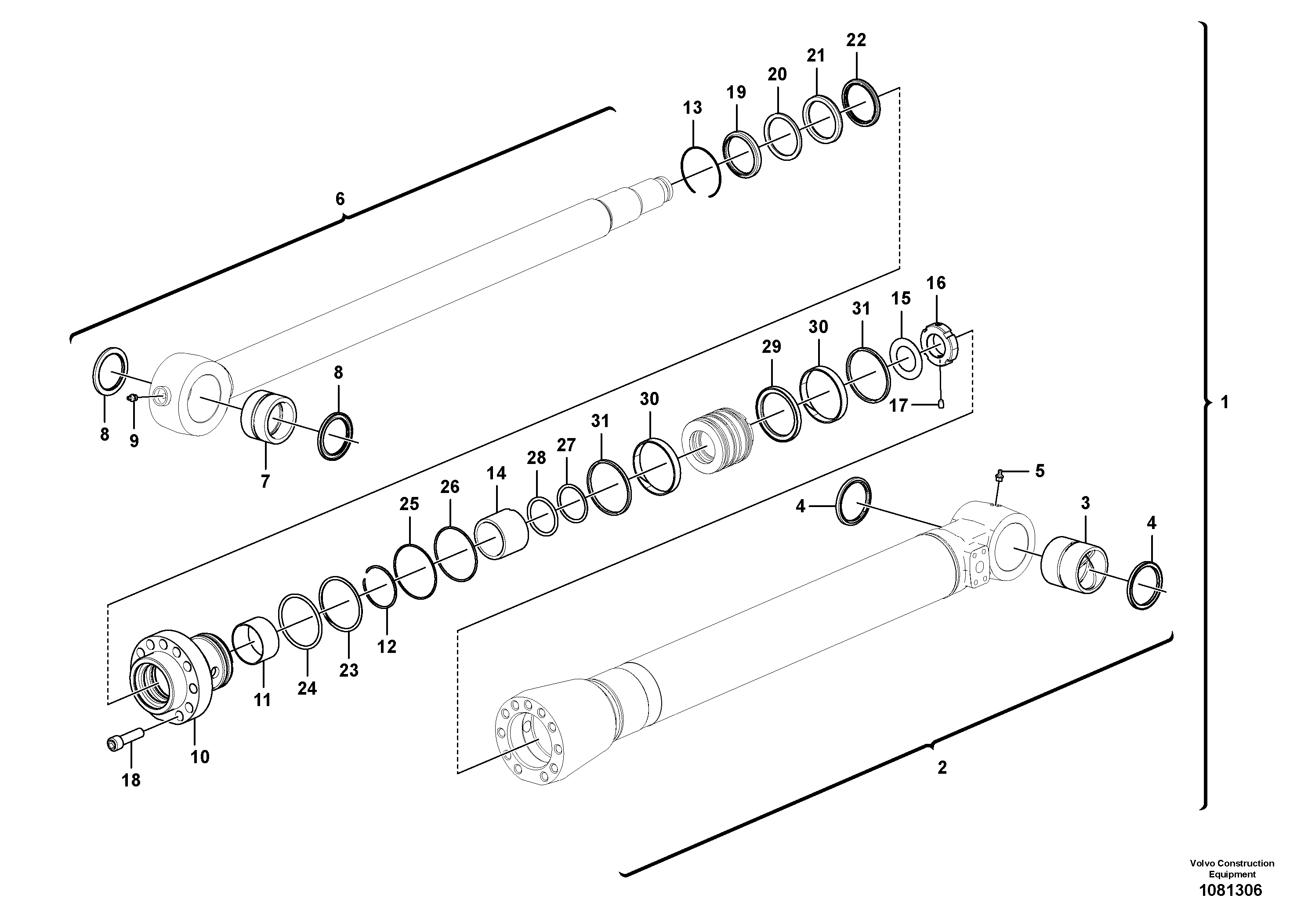 Ключевой жетон VOE14698256 VOLVO
