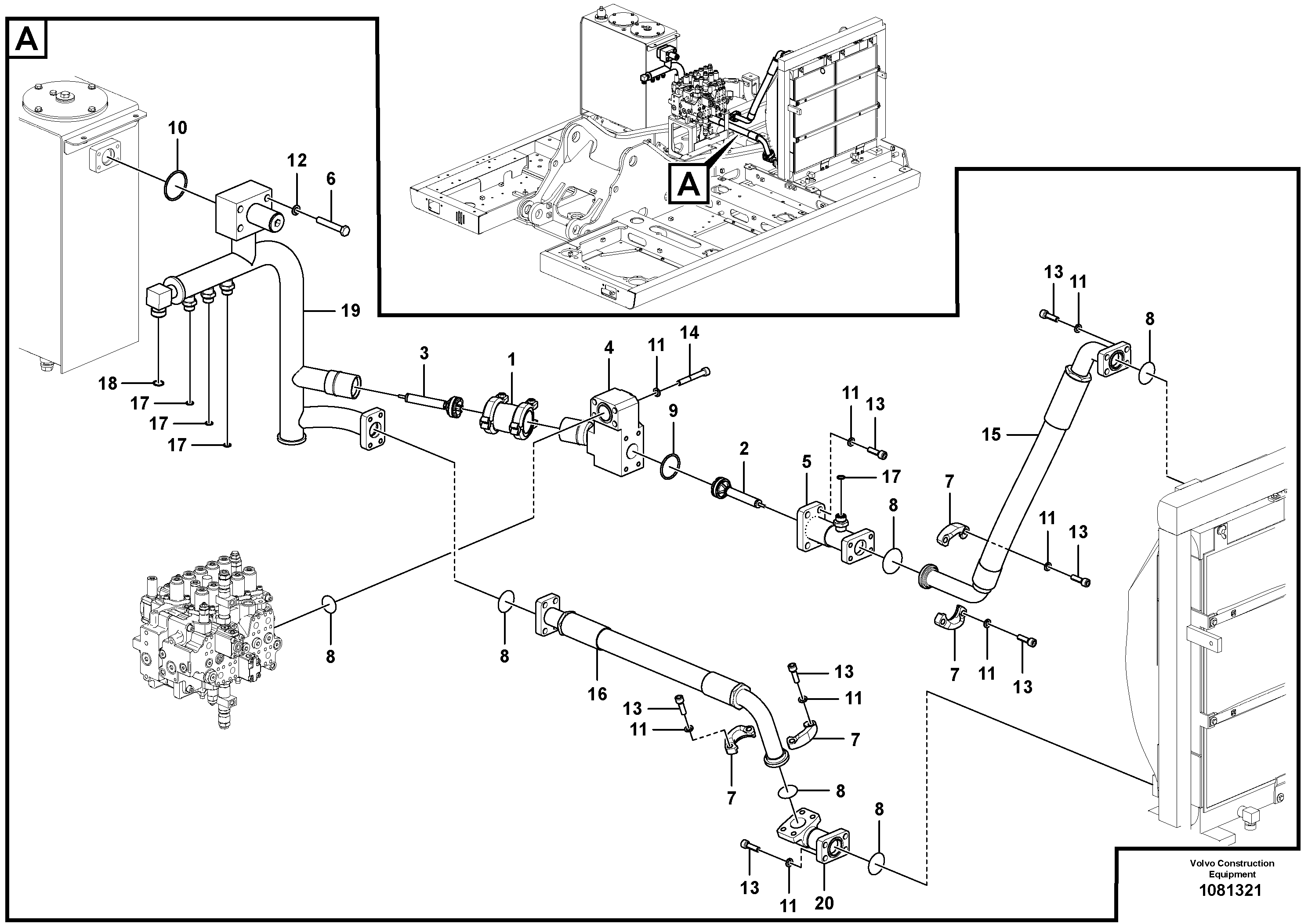 Press. lim. valve VOE14679356 VOLVO
