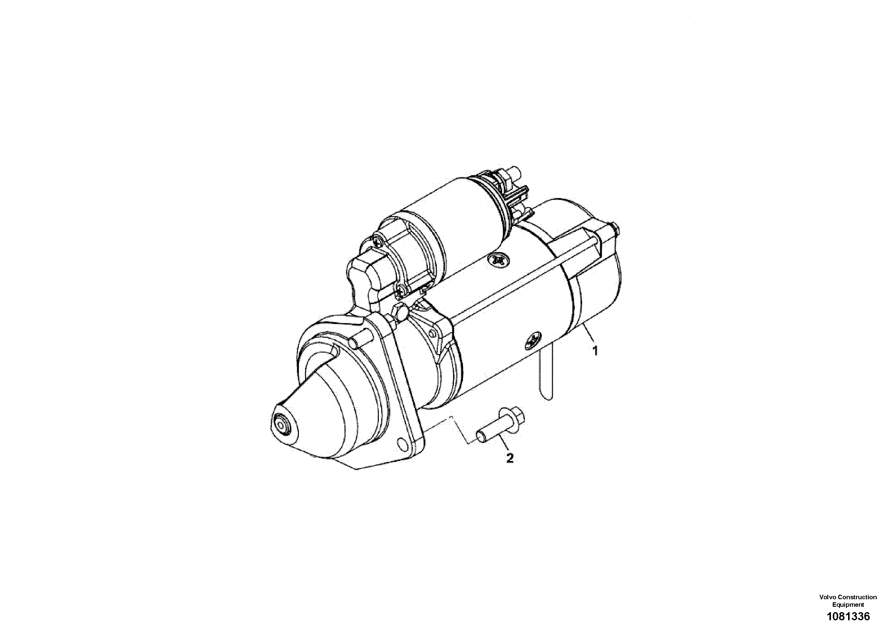 Hose for cooling a. VOE17419099 VOLVO