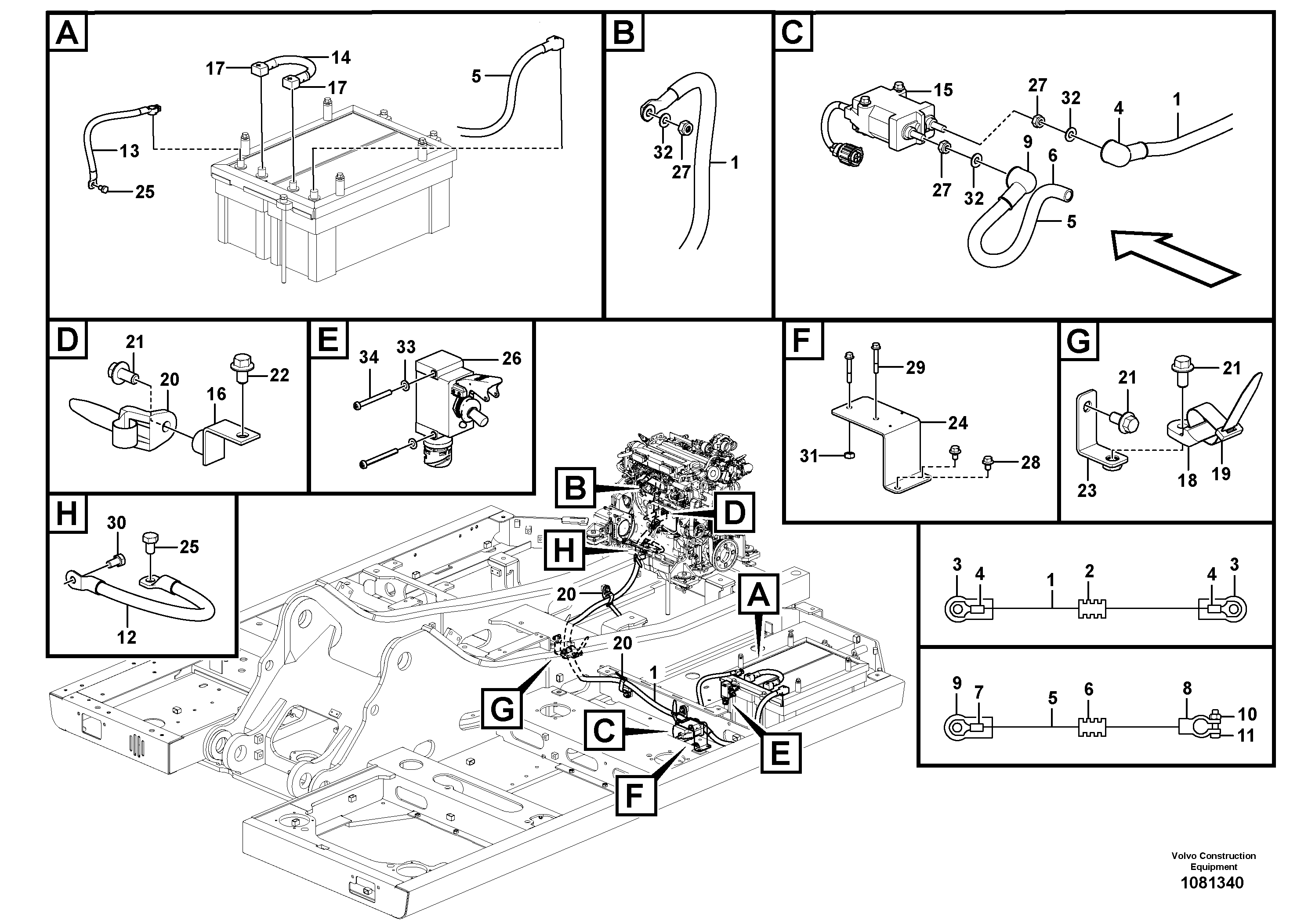Brush Bearing VOE14709536 VOLVO