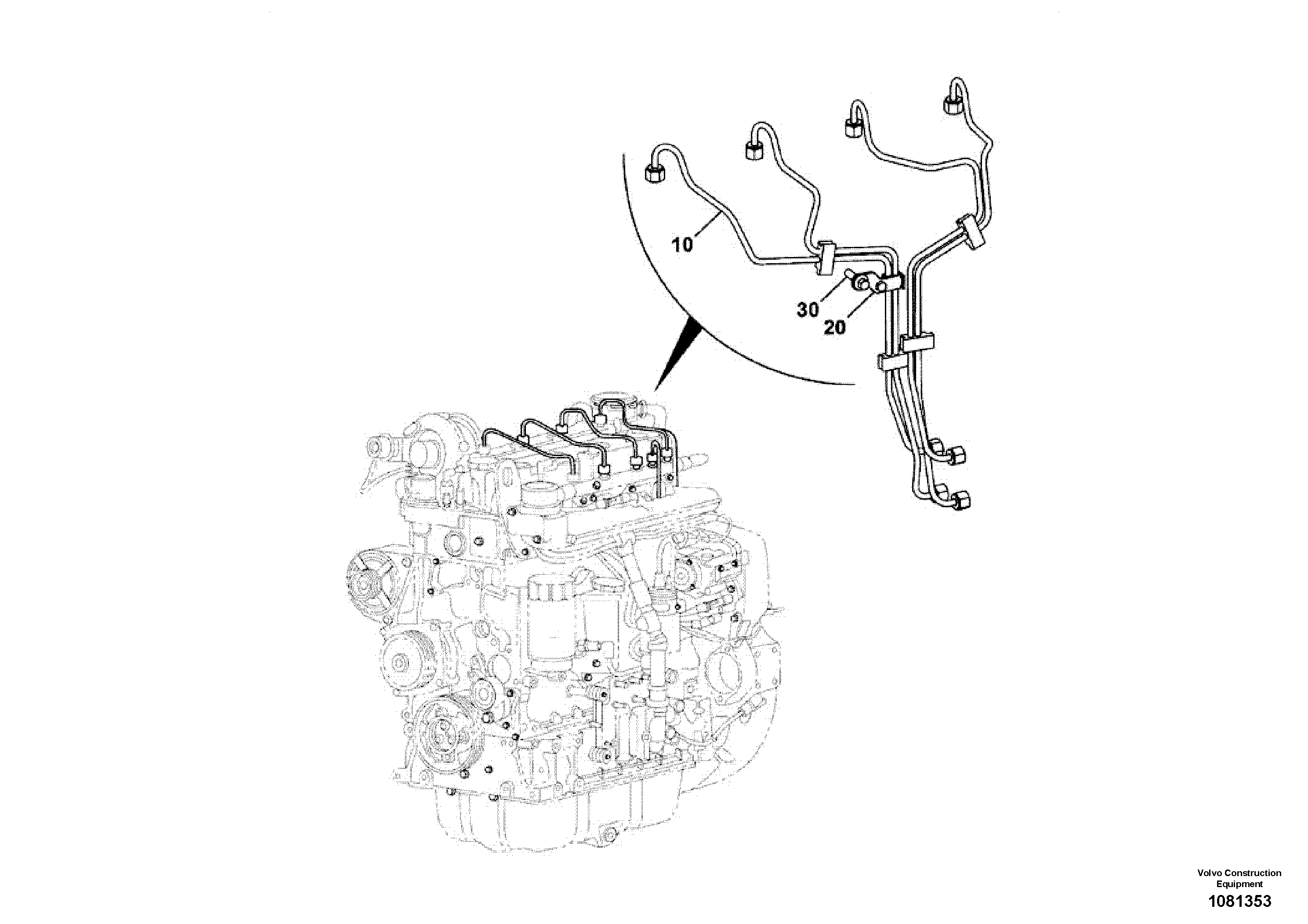 Seat frame VOE17414234 VOLVO