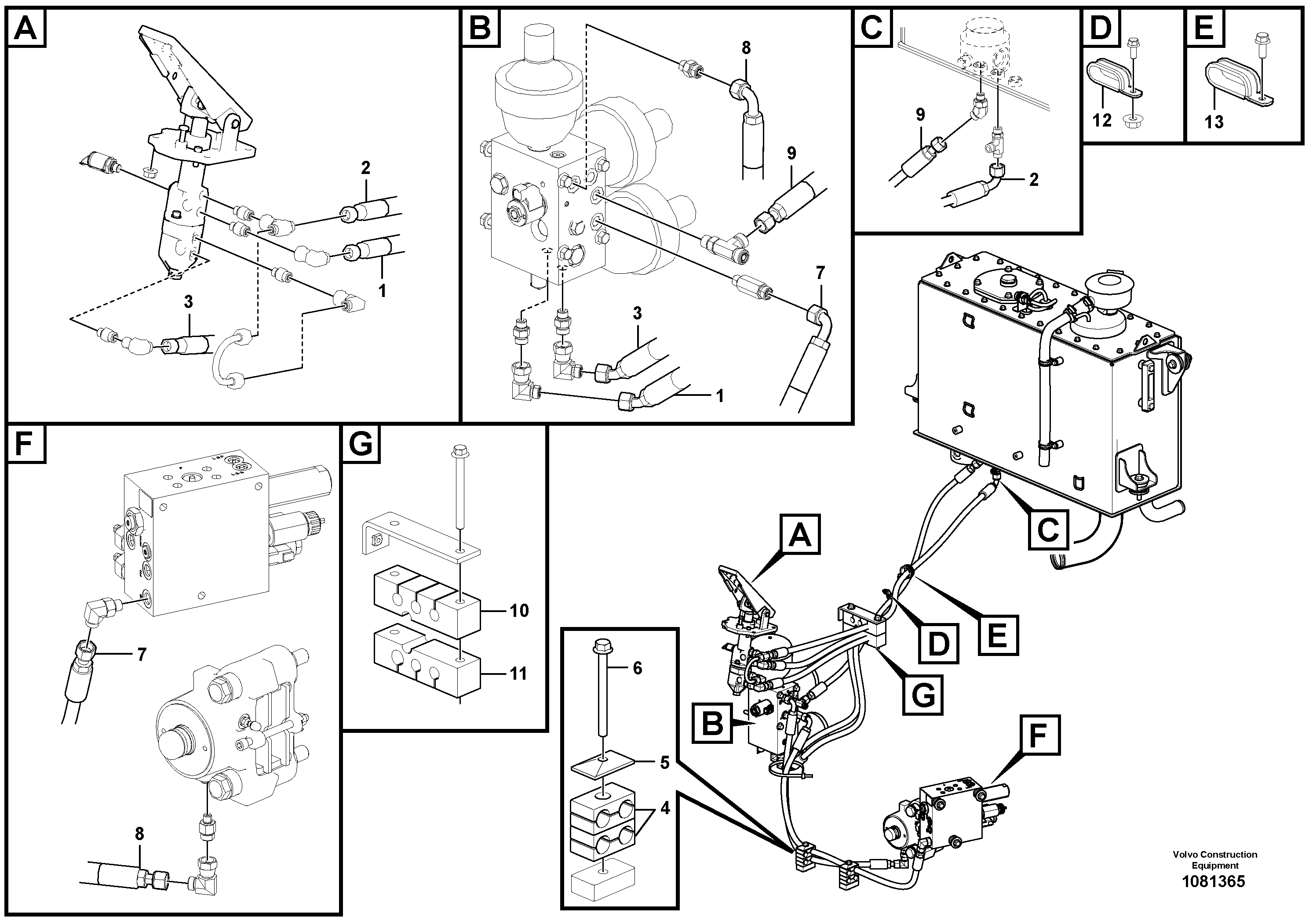 Timing gear casing VOE16043882 VOLVO