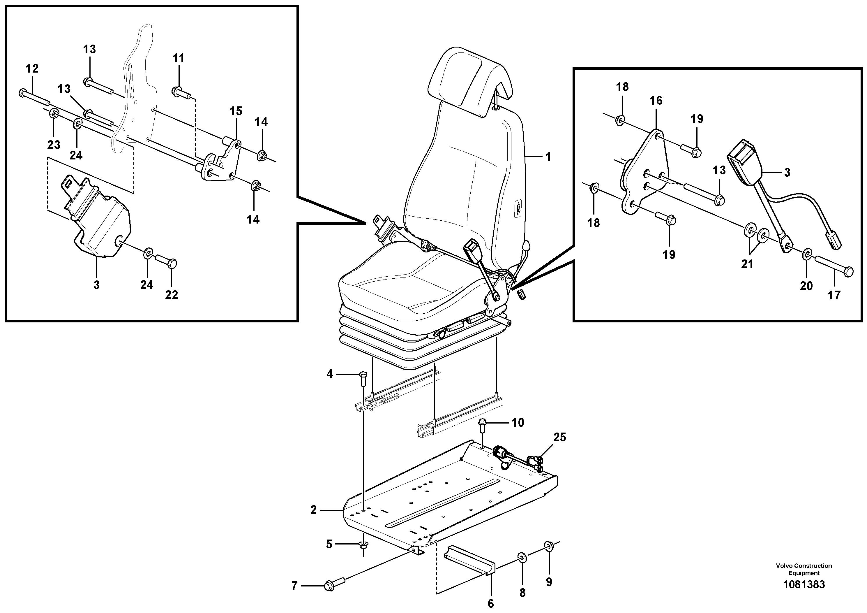 Support Leg VOE17433032 VOLVO