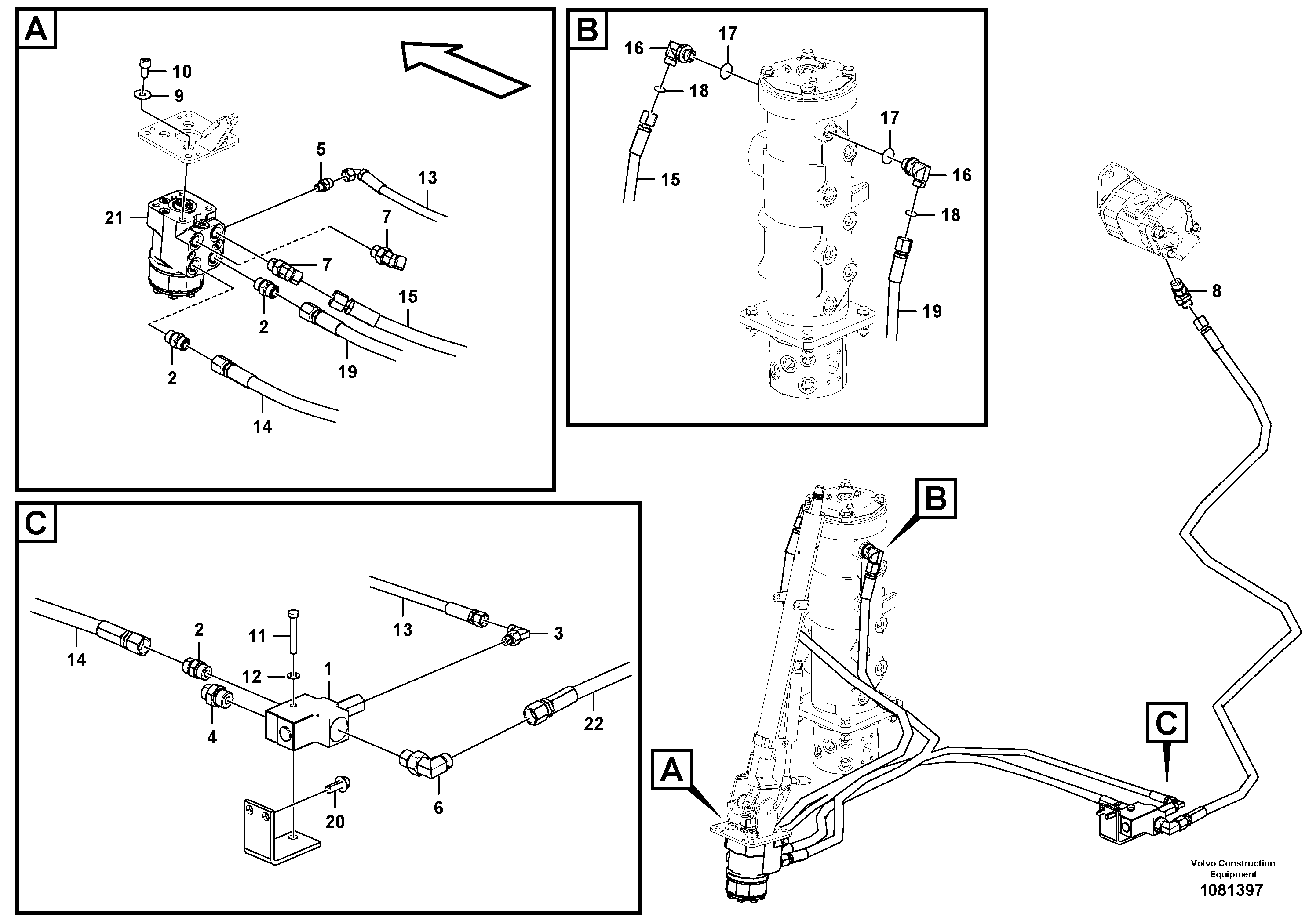 Brake unit VOE14646885 VOLVO