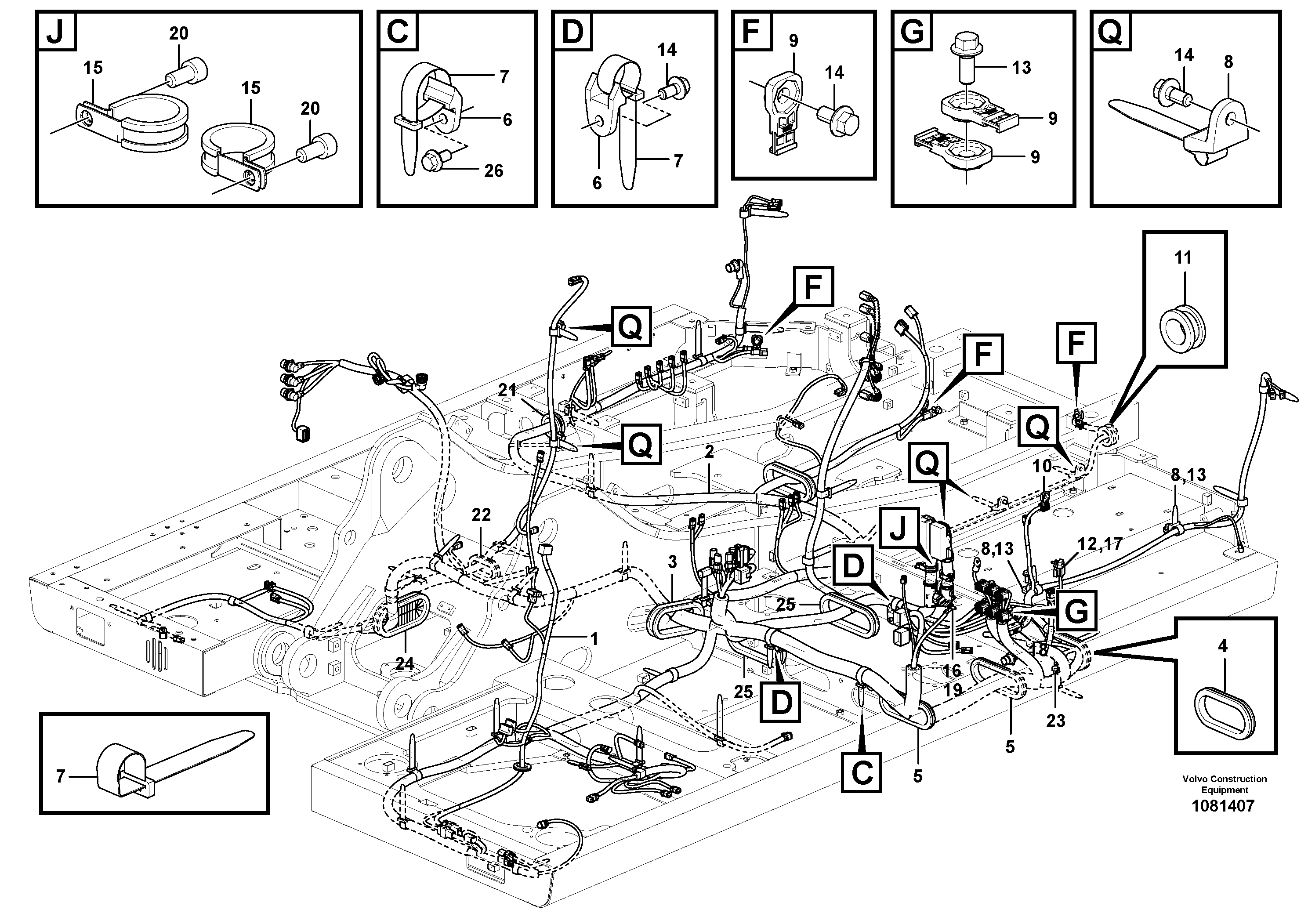 Support Leg VOE14717268 VOLVO