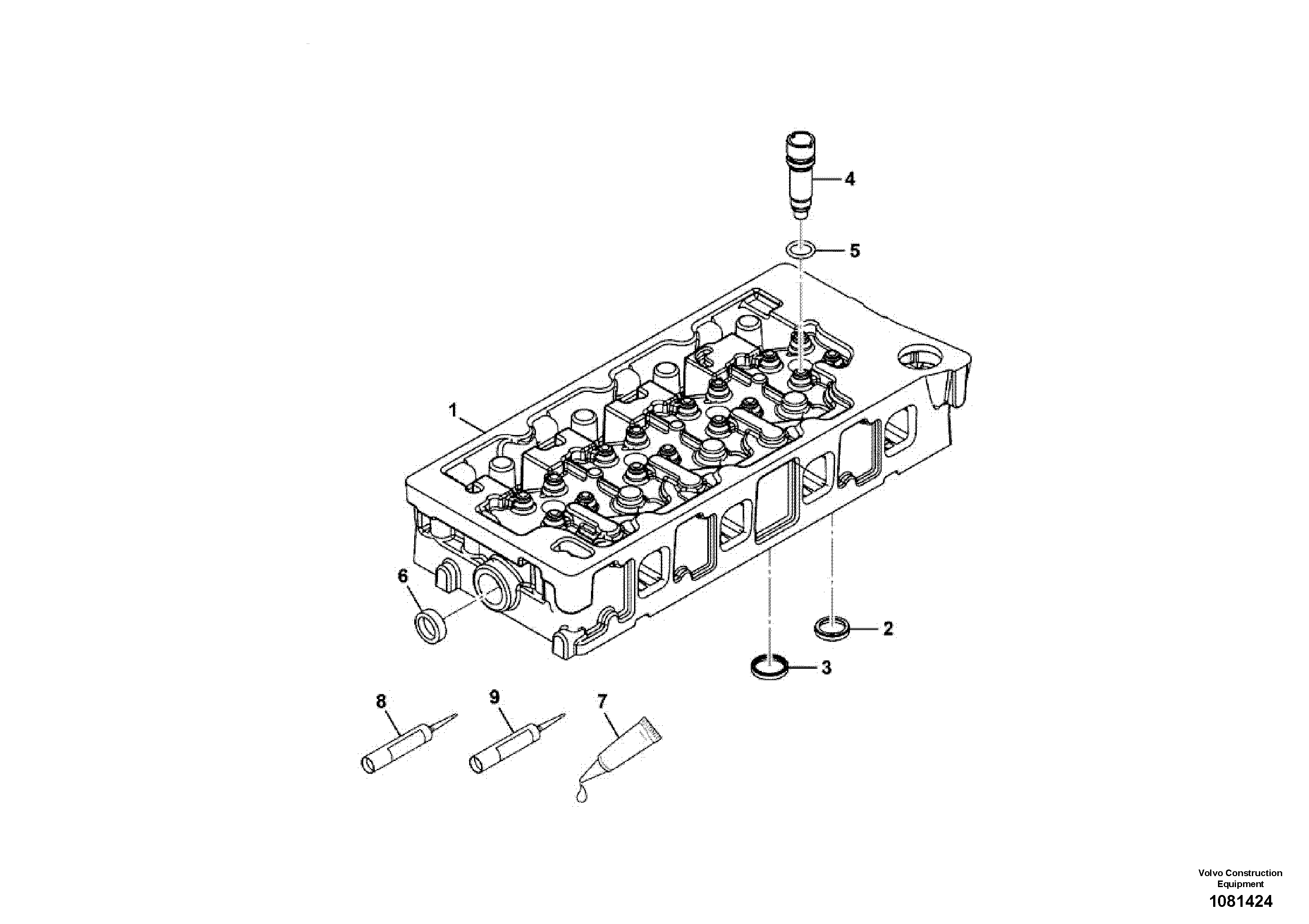 Adhesive VOE17205145 VOLVO