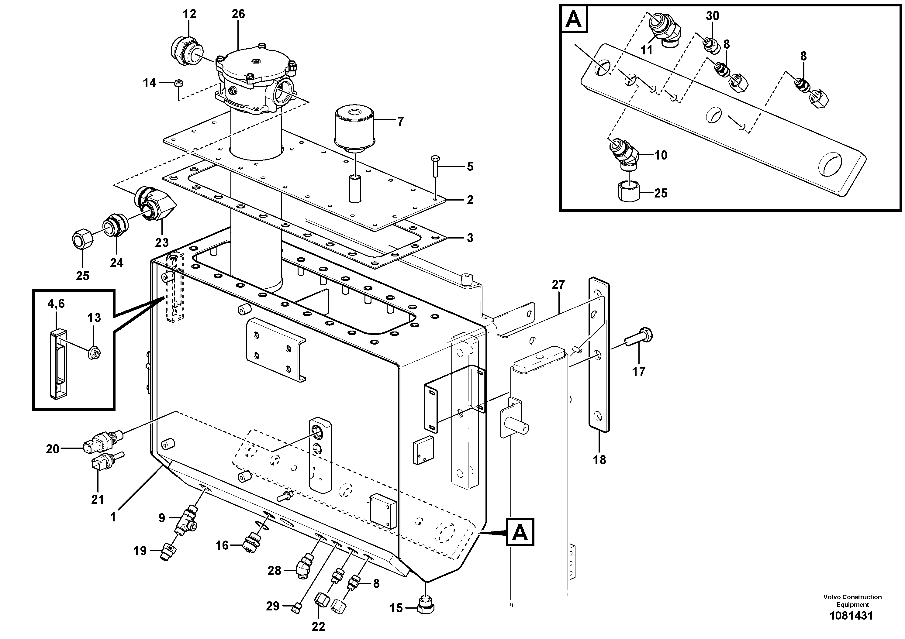 Cover Plate 16237220 VOLVO
