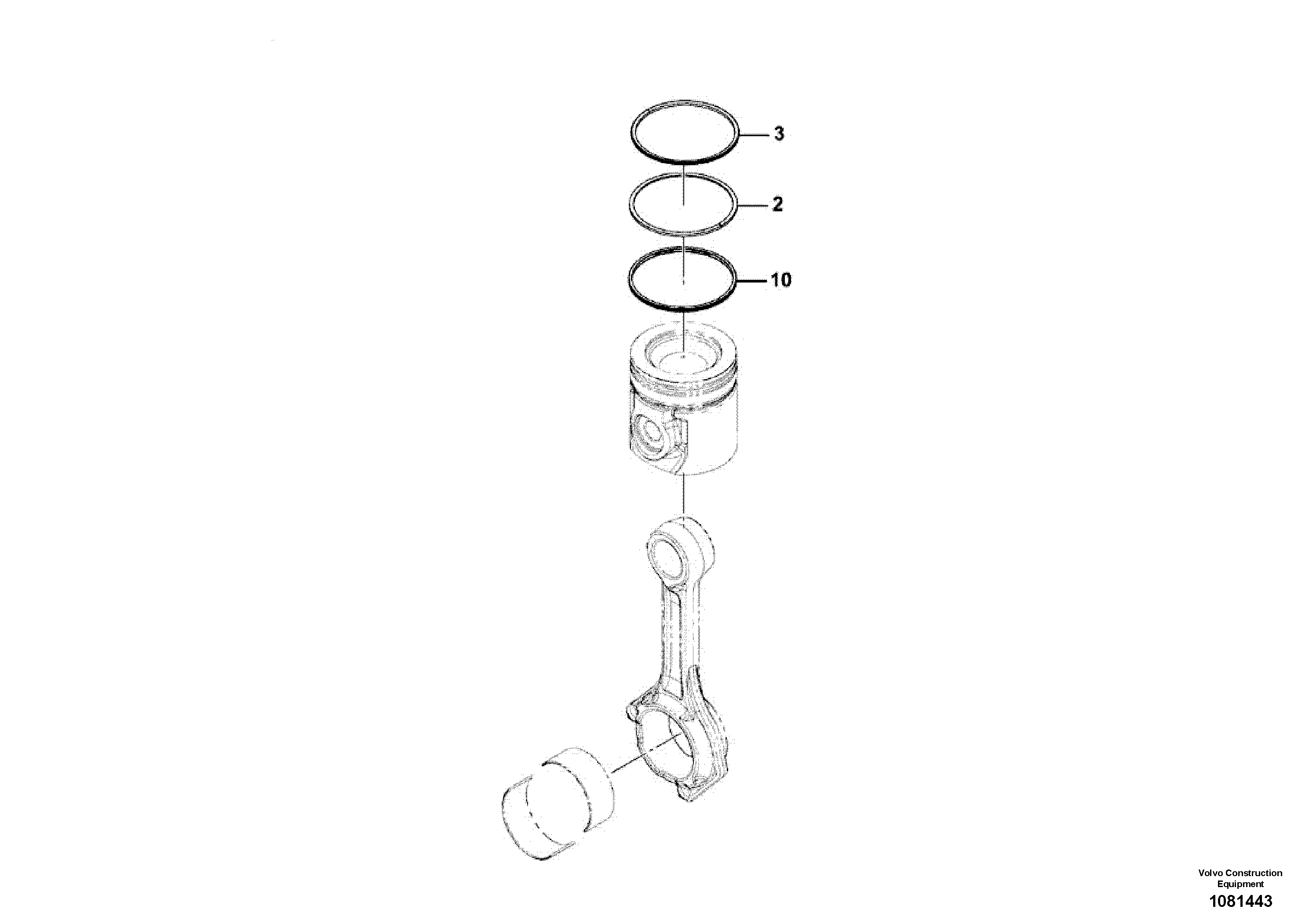 Rubber Strip VOE17205140 VOLVO