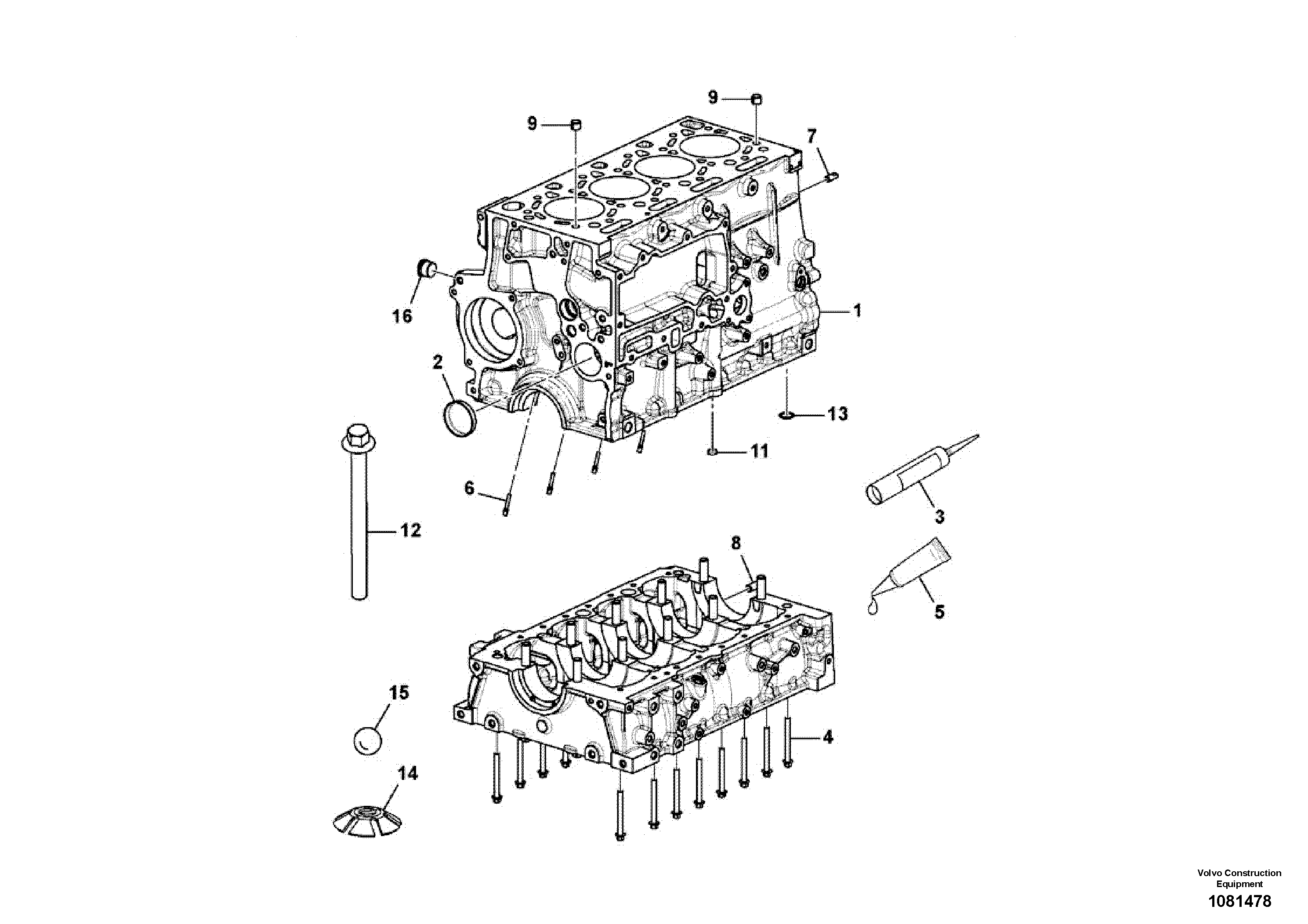Cover Sleeve VOE17486347 VOLVO