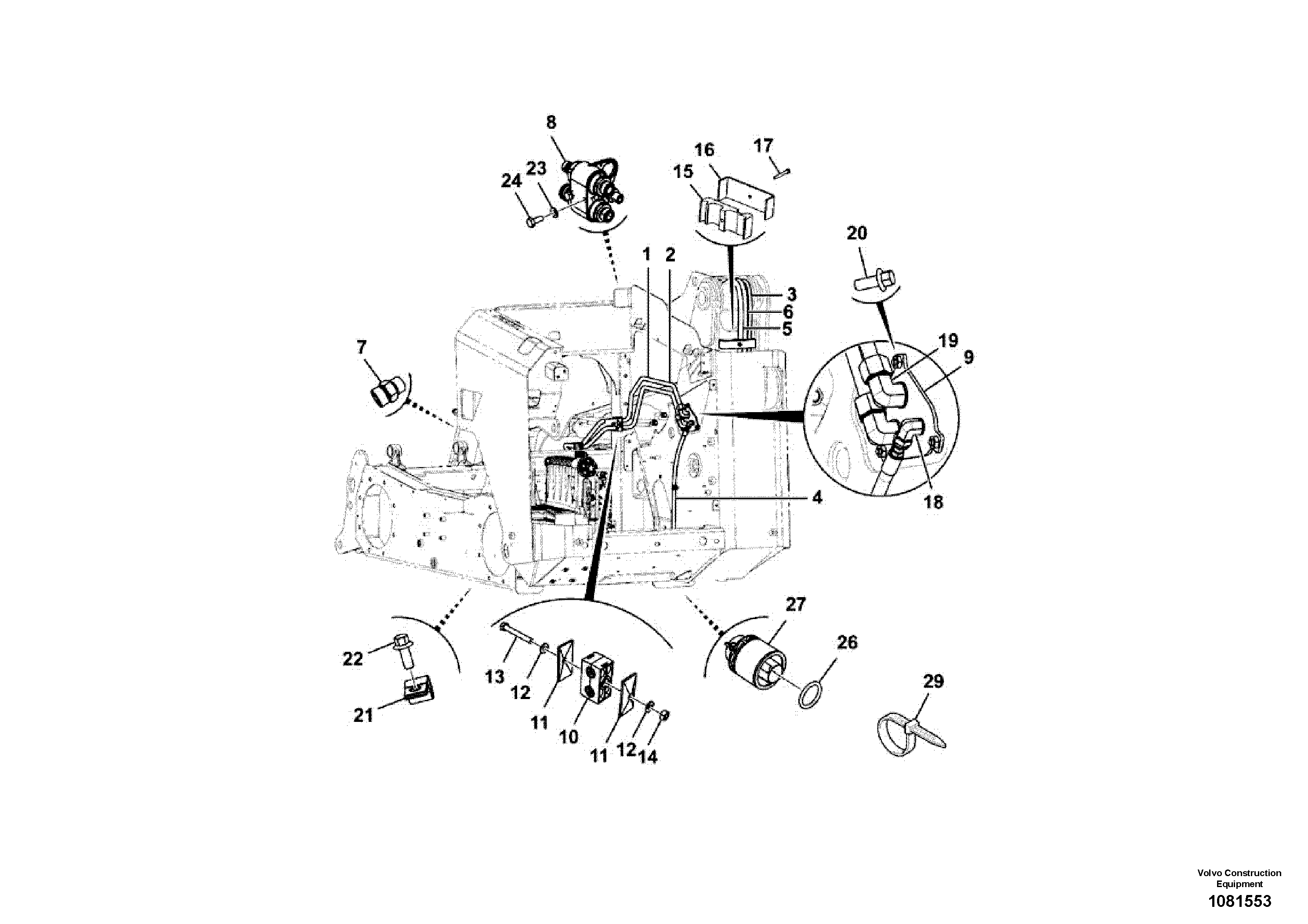 Fuel miser valve VOE17445685 VOLVO