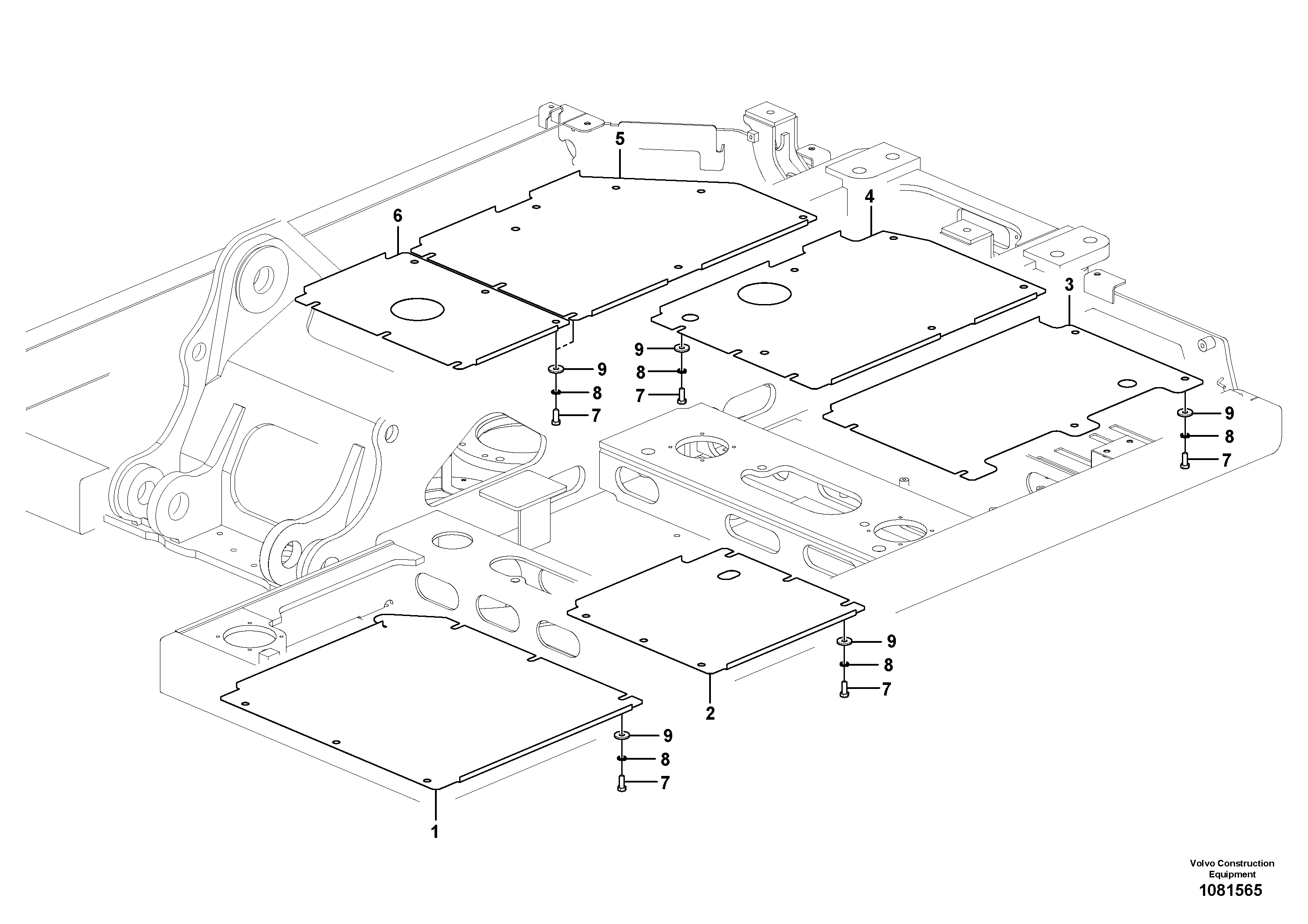 Маслоотражающее кольцо VOE14695101 VOLVO