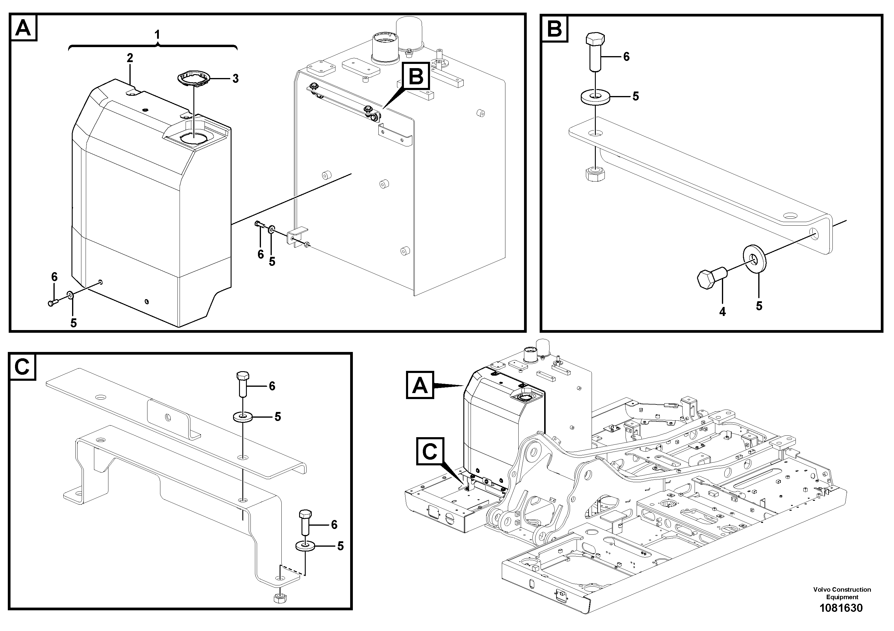 Protecting plate VOE14693617 VOLVO
