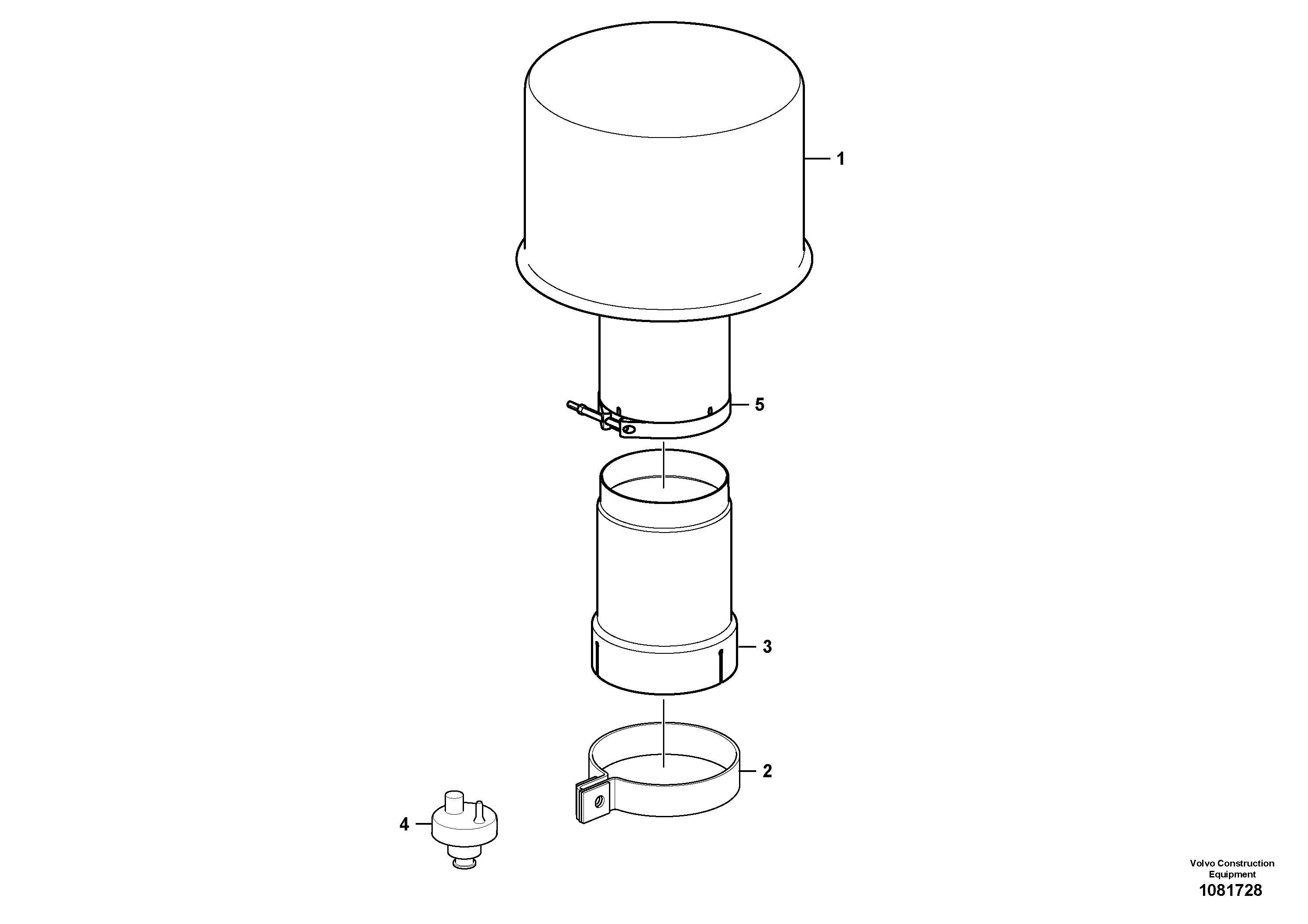 Fuel miser valve VOE16036292 VOLVO